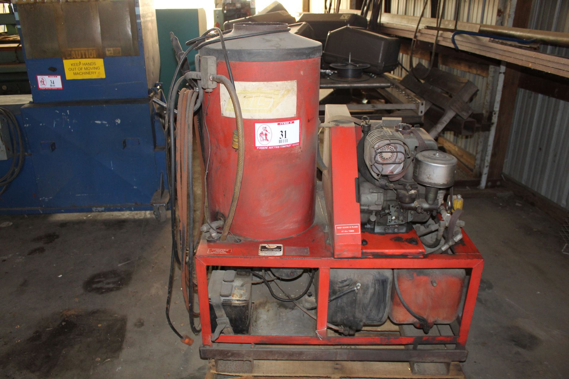 Hotsy 11hp, Gas Engine, Steam Type Pressure Washer