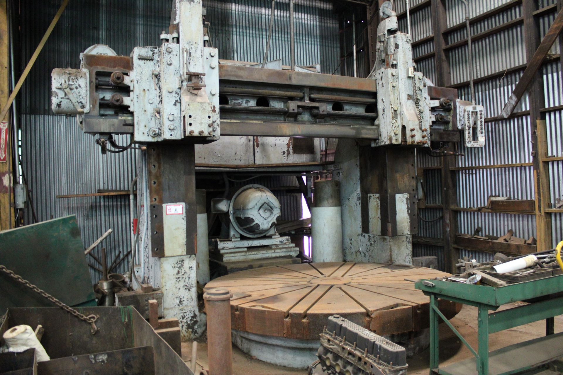 Betts Boring Mill 108" Rotary Table