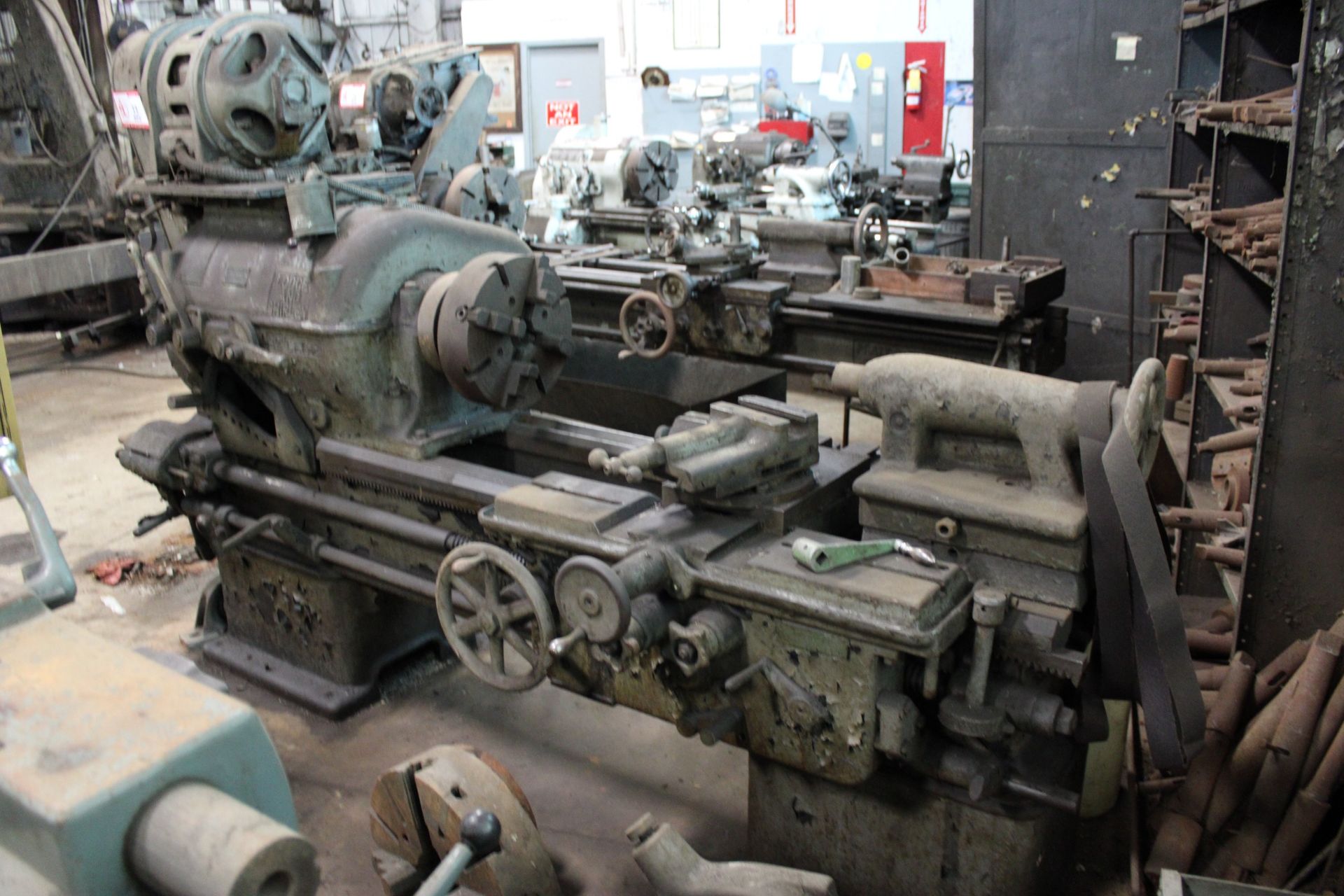 Lodge & Shipley 32" Engine Lathe, 24" Swing, 32" Between Center w/ Center Rest and (2) Additional