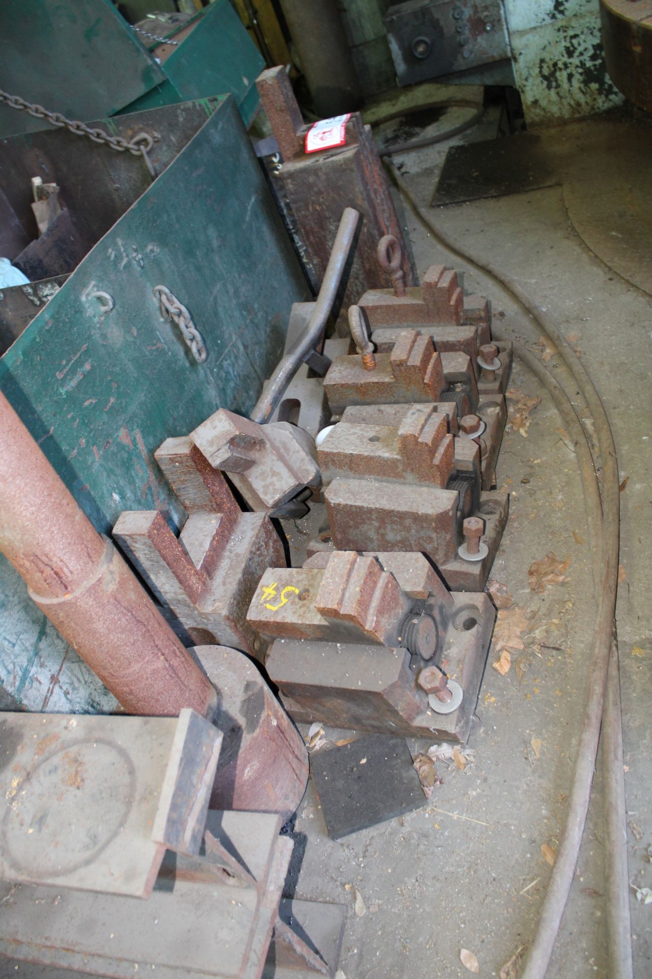 Various Hold Downs, Bolts, Nuts, Screws, Hold Down Chucks For Boring Mill