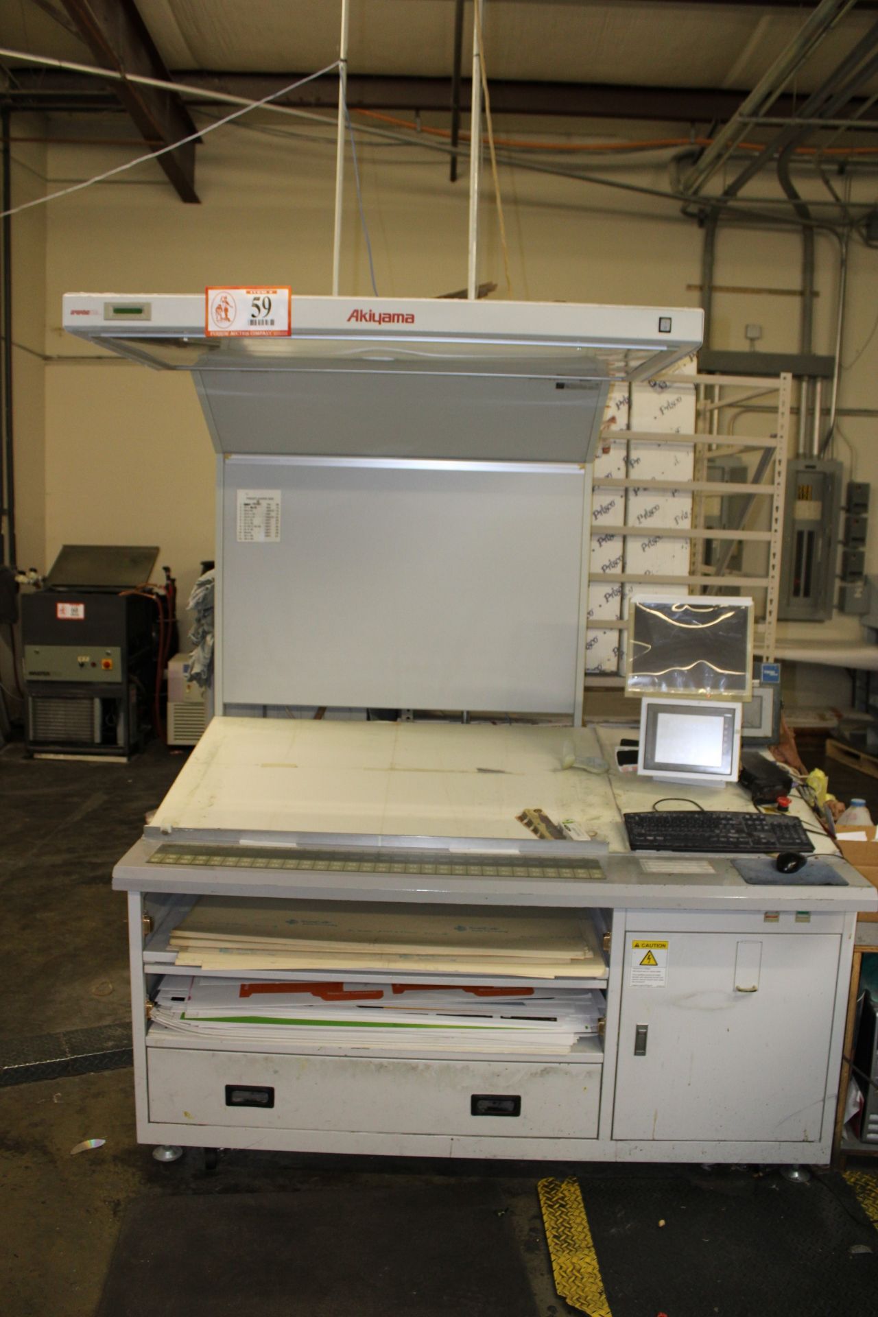 2005 Akiyama Bestech 40 6-Color Offset Printer Press Model BT640 s/n A05112 Akiyama Graphic Lite - Image 6 of 7