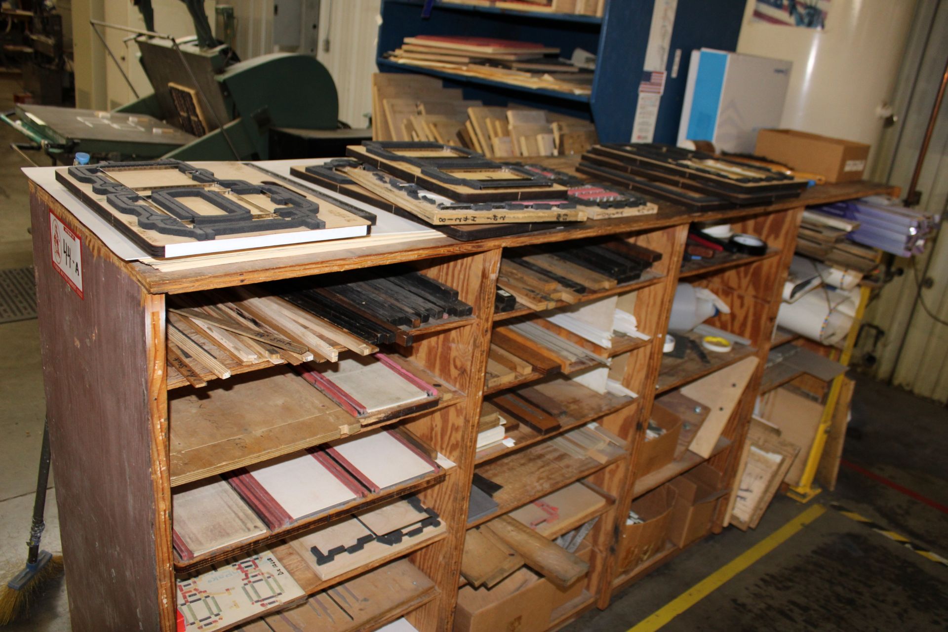 (2) Cabinets w/ Contents- Various Dies, Lays, Etc - Image 2 of 2