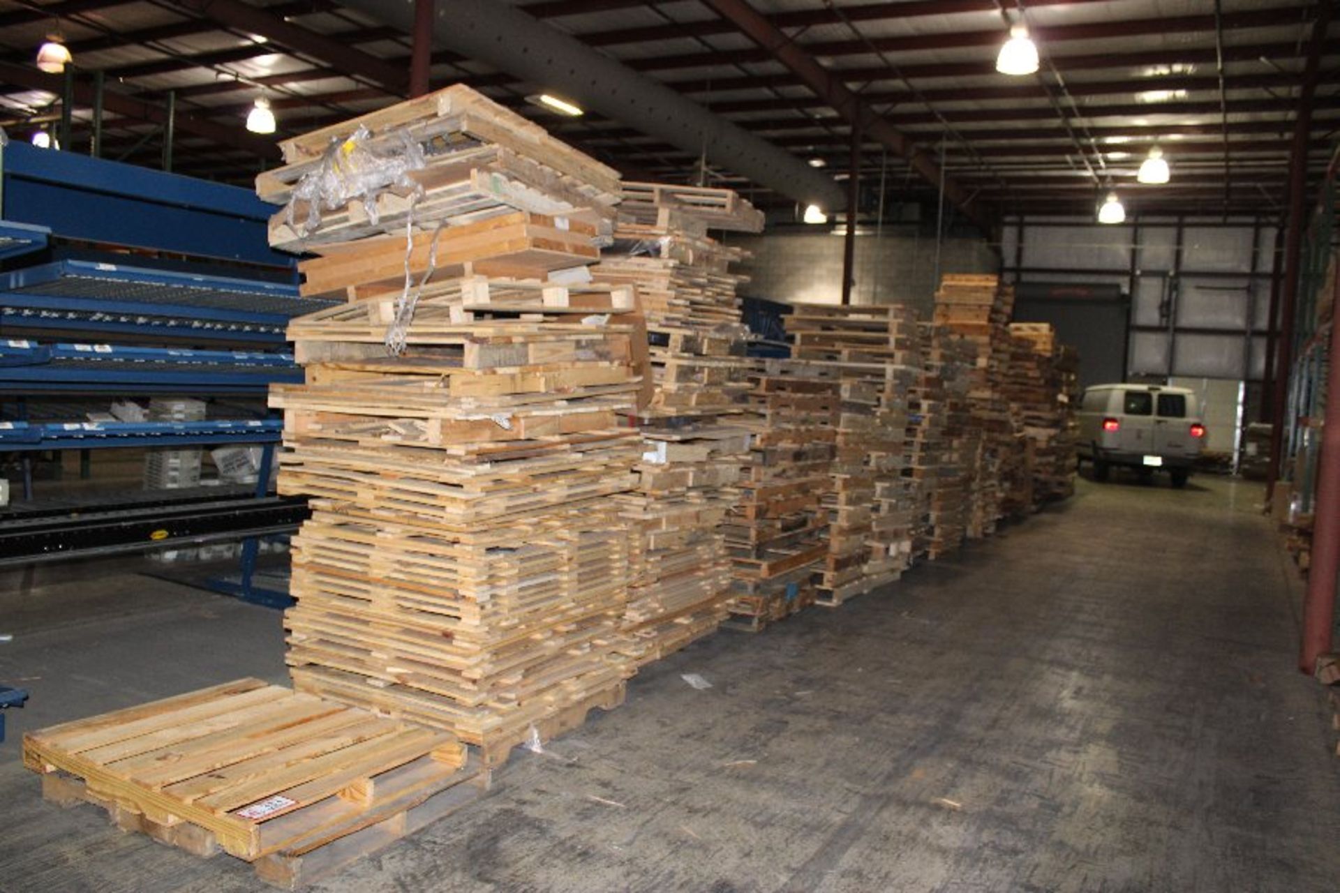 Approx 130 Various Sized Pallets & Crate Material