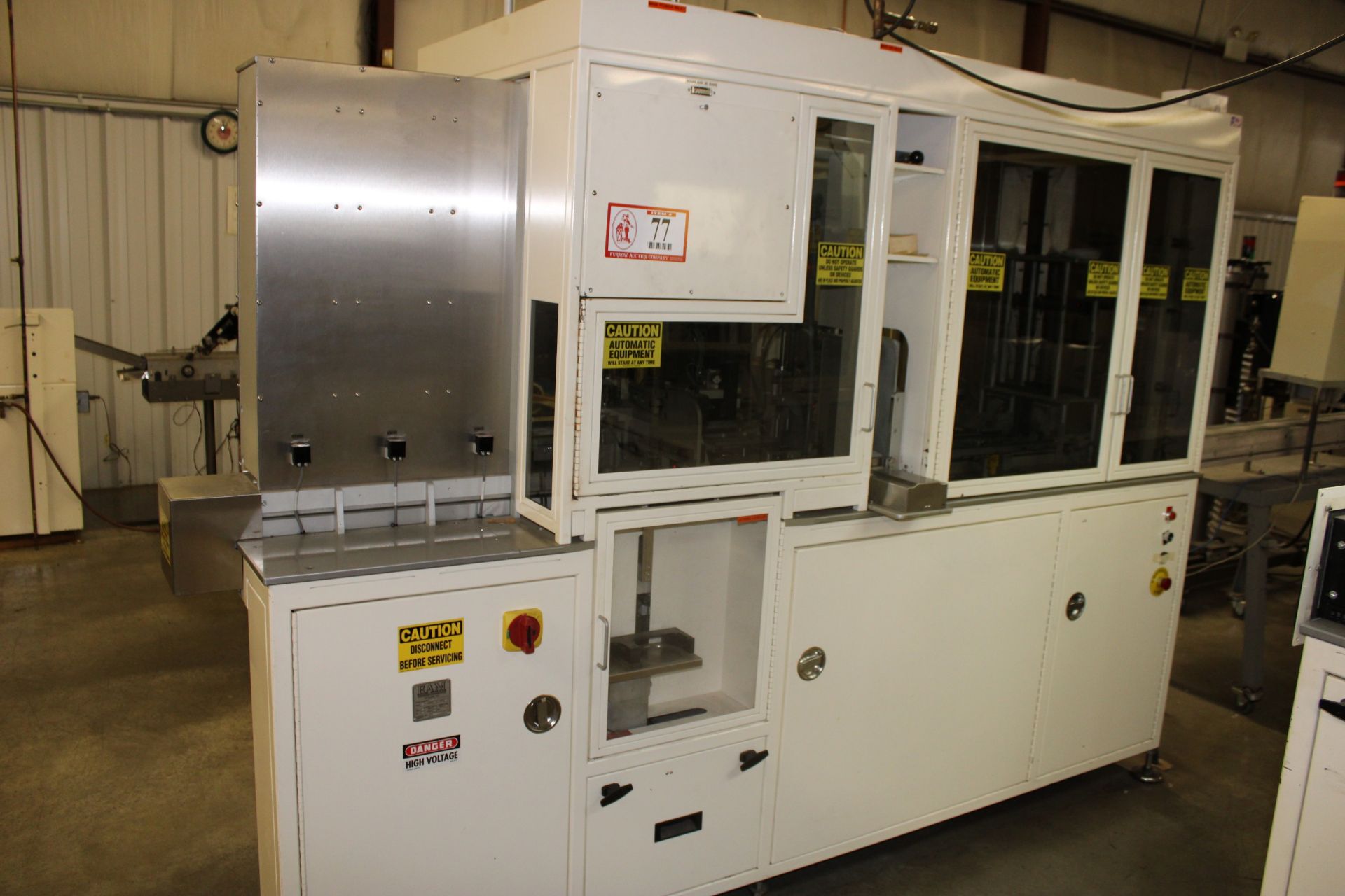 EAM CD Packaging Machine - Panel Bad Backlight ($300.00 Repair) w/ EAM Drop Feed