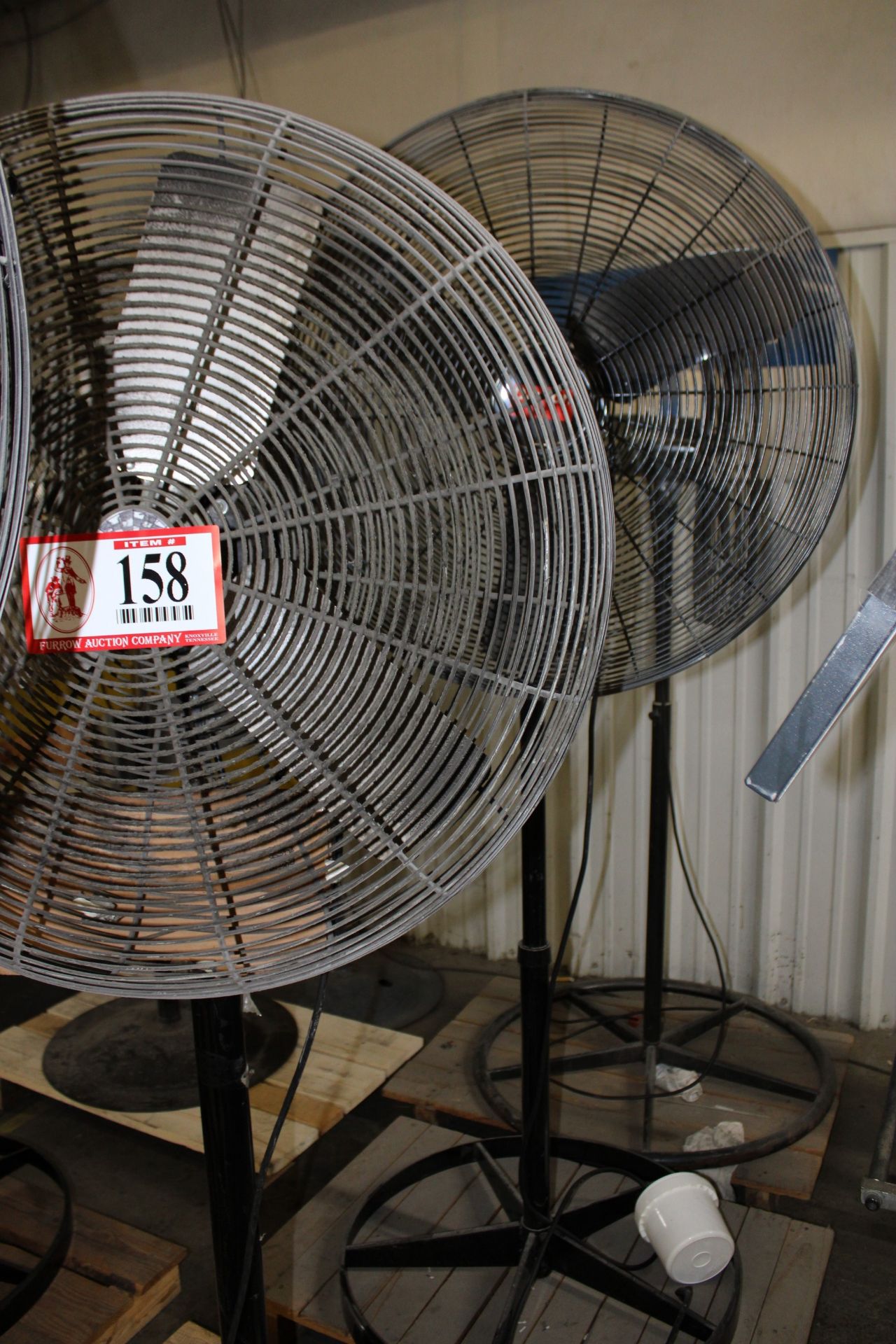 (3) Pedestal Mounted 32" Fans