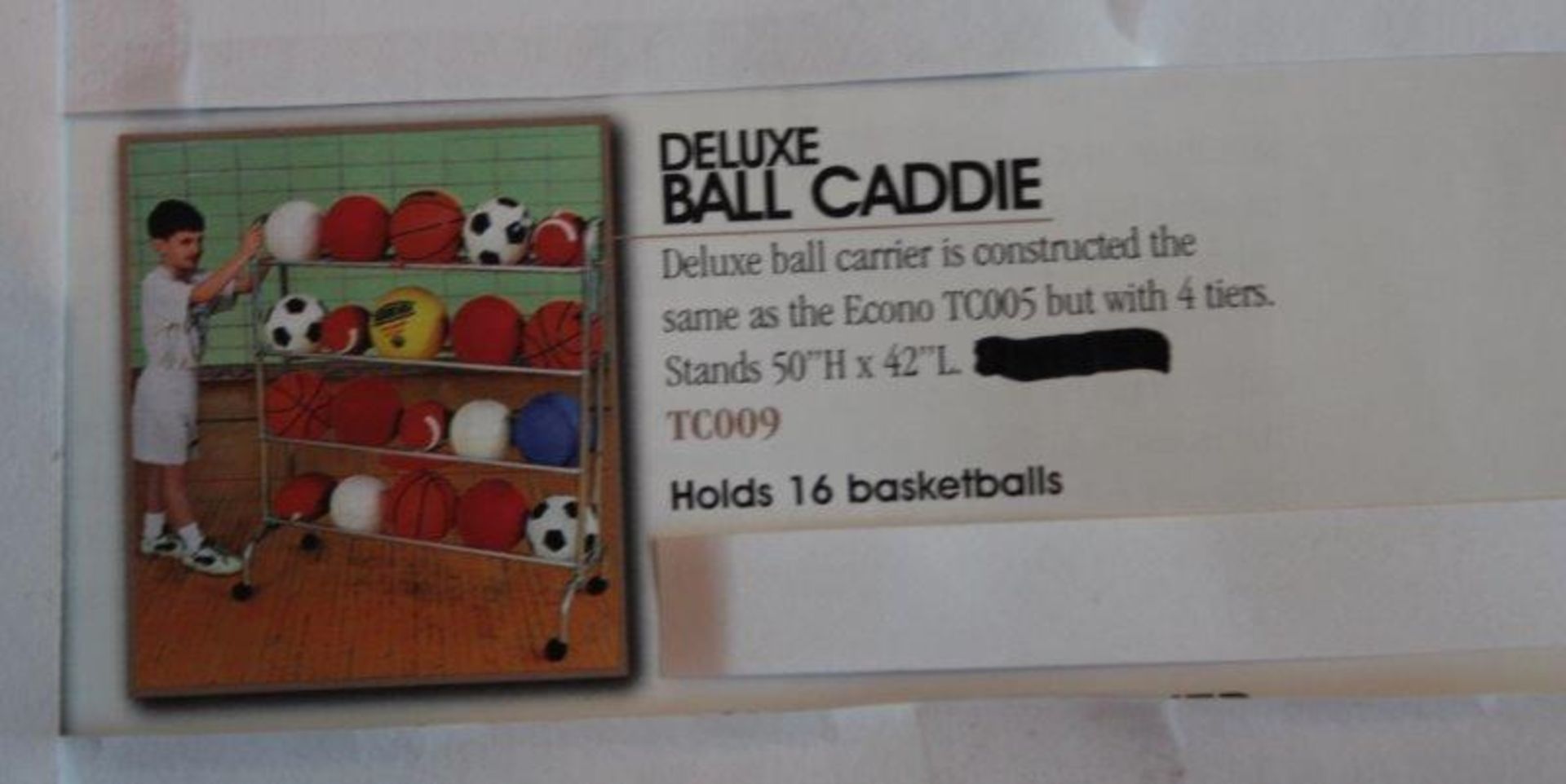 Lot of 2) MTC 009, Deluxe Ball Caddies - Image 2 of 2