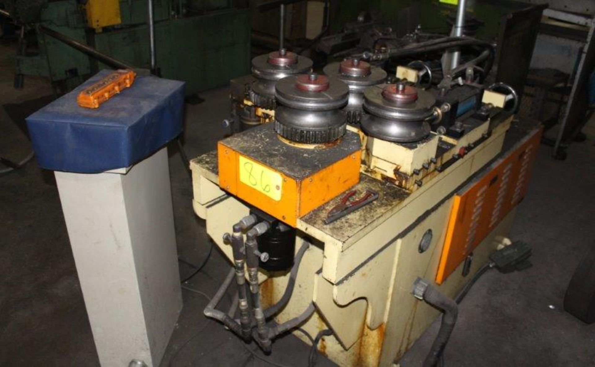 Jan Far Model JF-030L 4-Die Horizontal Circle Roll Bender, S/N 173, (1997)