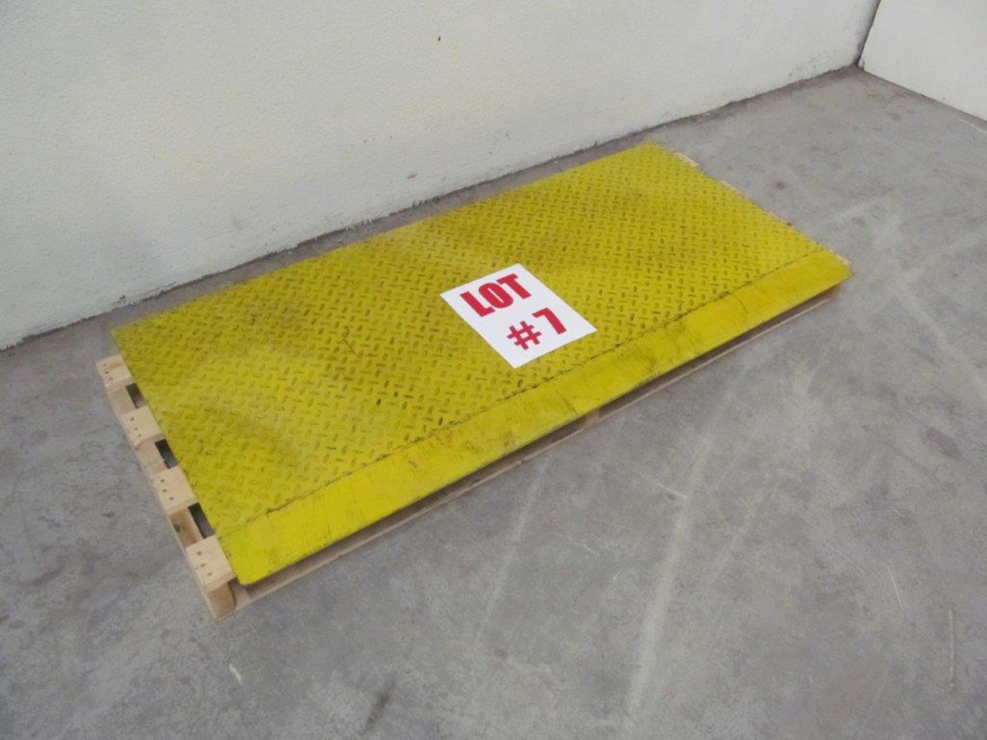 STEEL DOCK PLATE, 5 FT X 28''