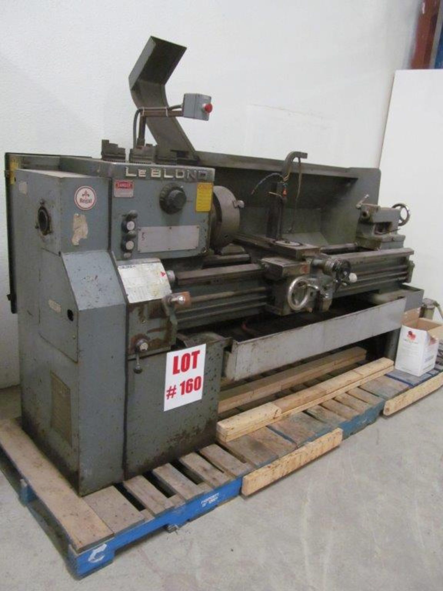 LEBLOND ENGINE LATHE (USA), 20'' SWING X 48'' CENTERS, 3'' SPINDLE BORE, ELECTRICS 550V/3PH/60C - Image 2 of 9