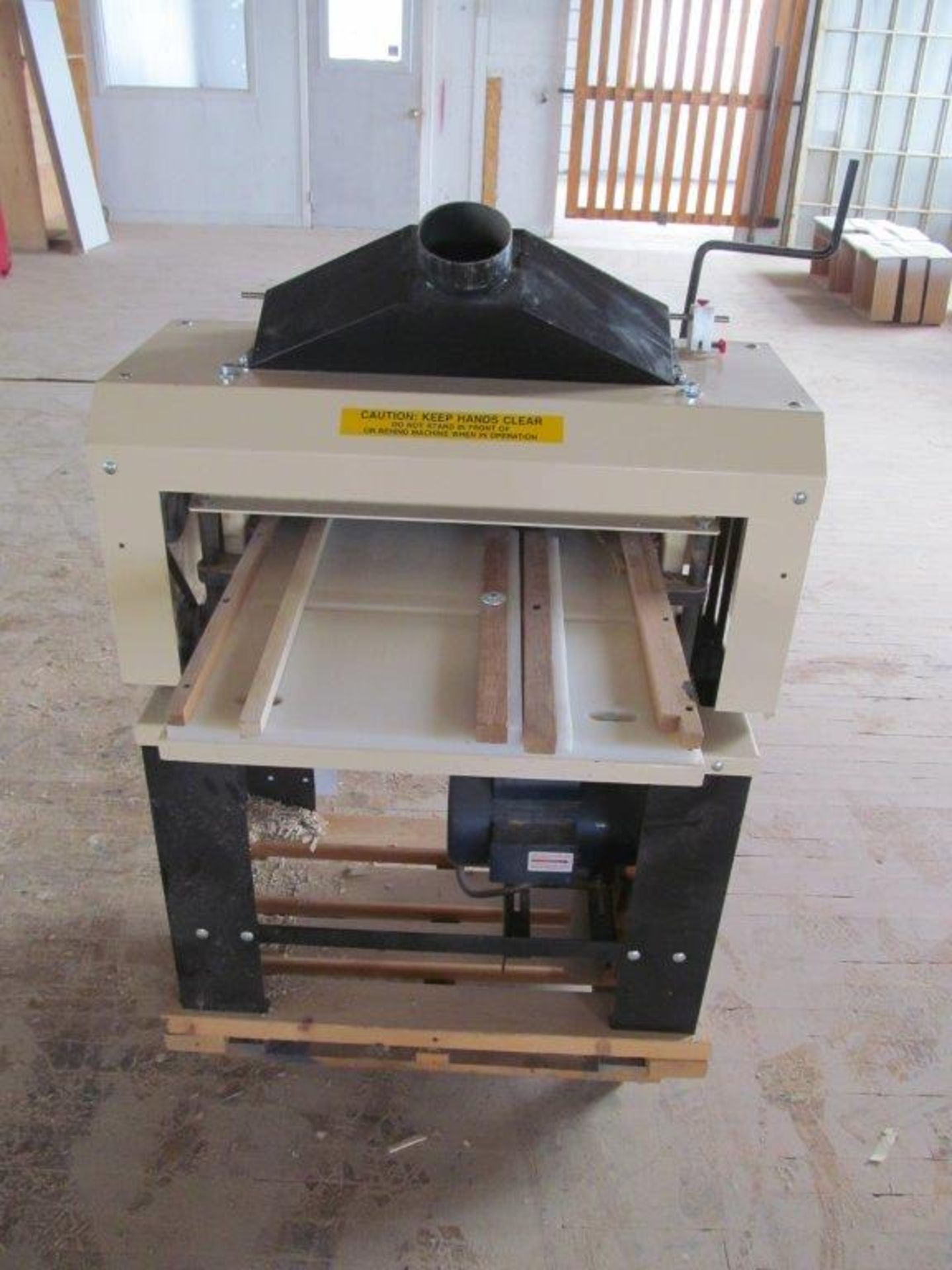 WOODMASTER PLANER MODE 718, VARIABLE SPEED, 5HP, CAPACITY: 18'' WIDE X 6 1/2'' THICK, 230V/1PH/60C - Image 4 of 7