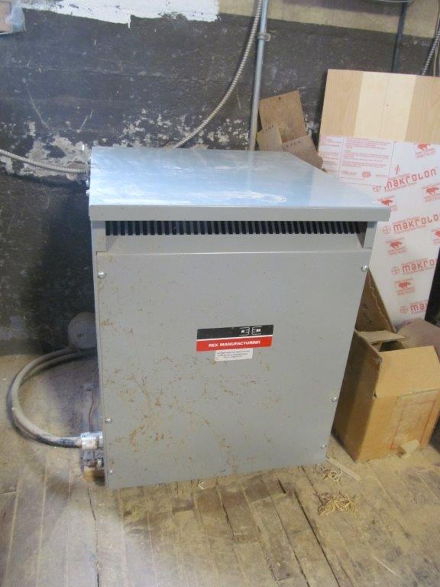 SCM EDGE BANDER, MODEL OLYMPIC K203B, S/N: AH/105798, C/W 550V/3PH/60C TRANSFORMER - Image 10 of 11