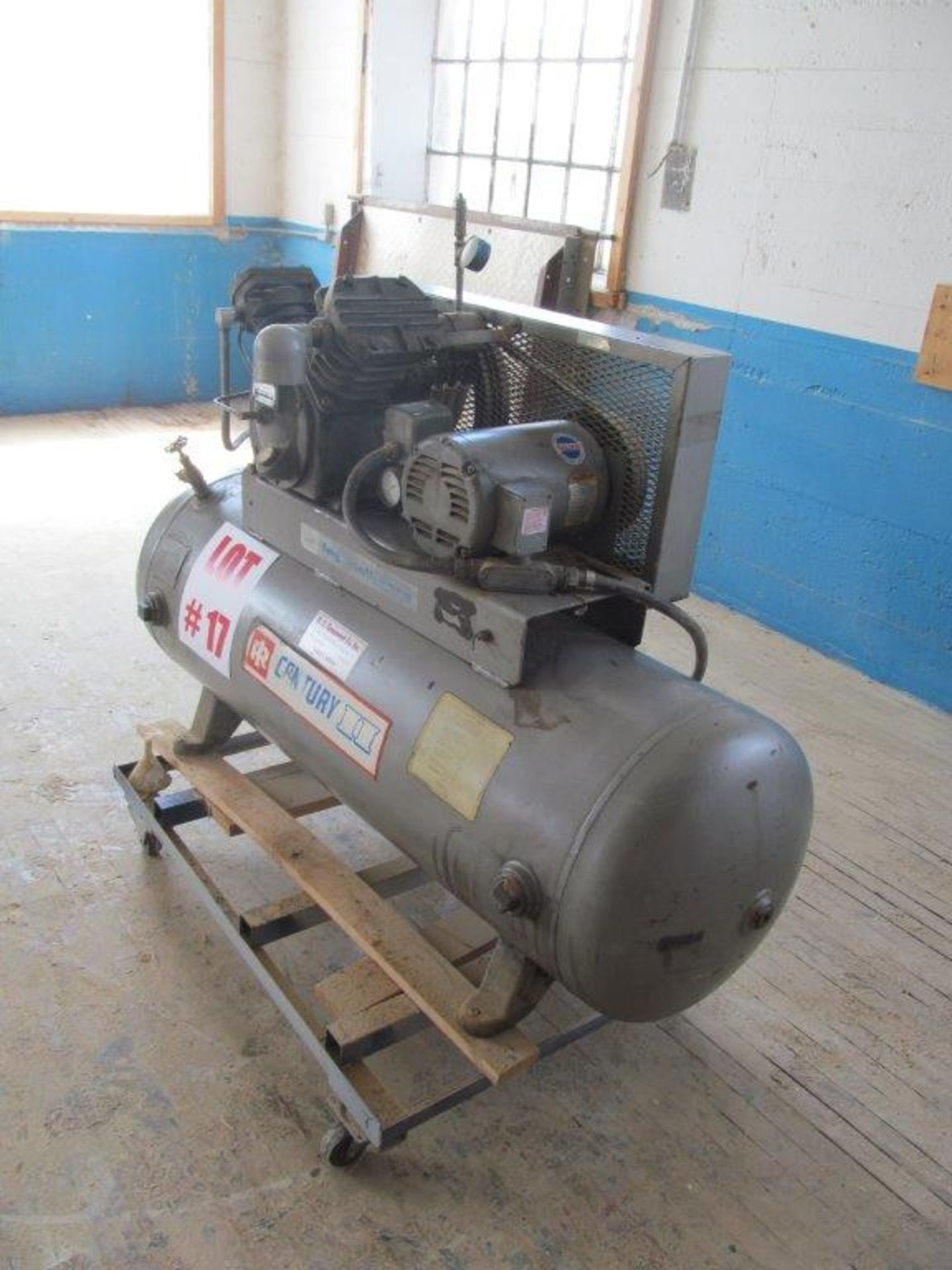 INGERSOLL-RAND AIR COMPRESSOR, 5HP MODEL 242-5D3, S/N 494187, 208V/230V/480V/3PH/60C - Image 3 of 5