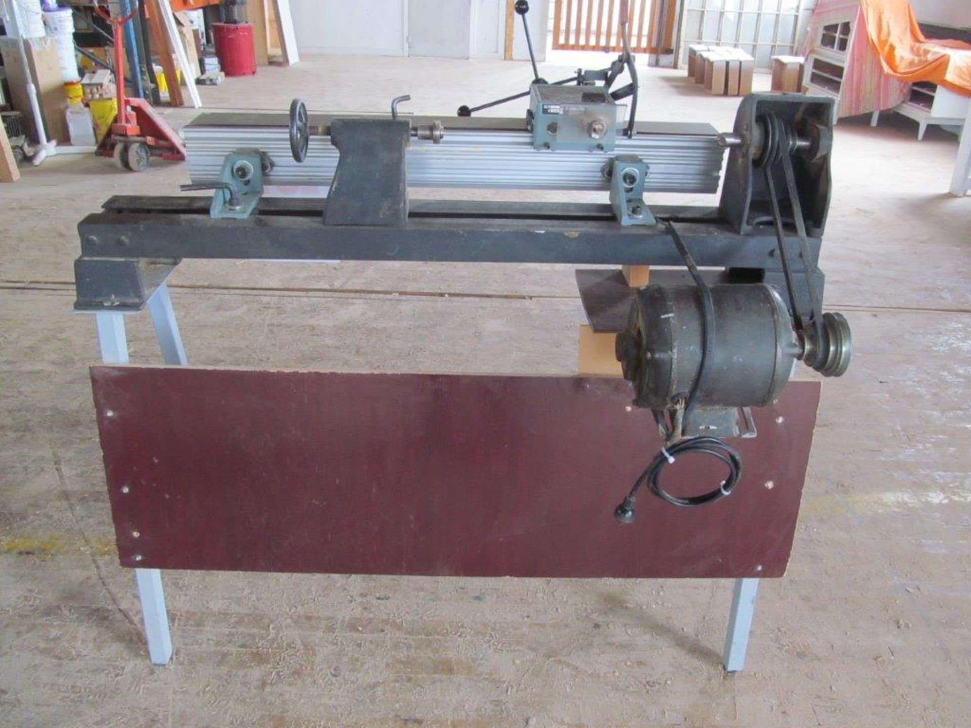 WOOD LATHE 12'' SWING X 36'' CENTERS, C/W DELTA WOOD LATHE DUPLICATOR, 1/2HP, 110V/1PH/60C - Image 5 of 5