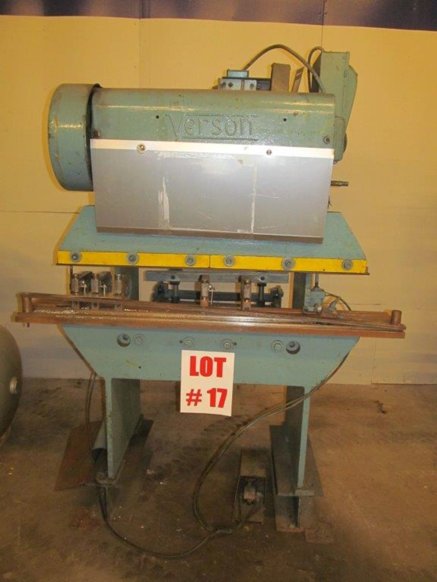 VERSON MECHANICAL PRESS BRAKE 4FT CAPACITY