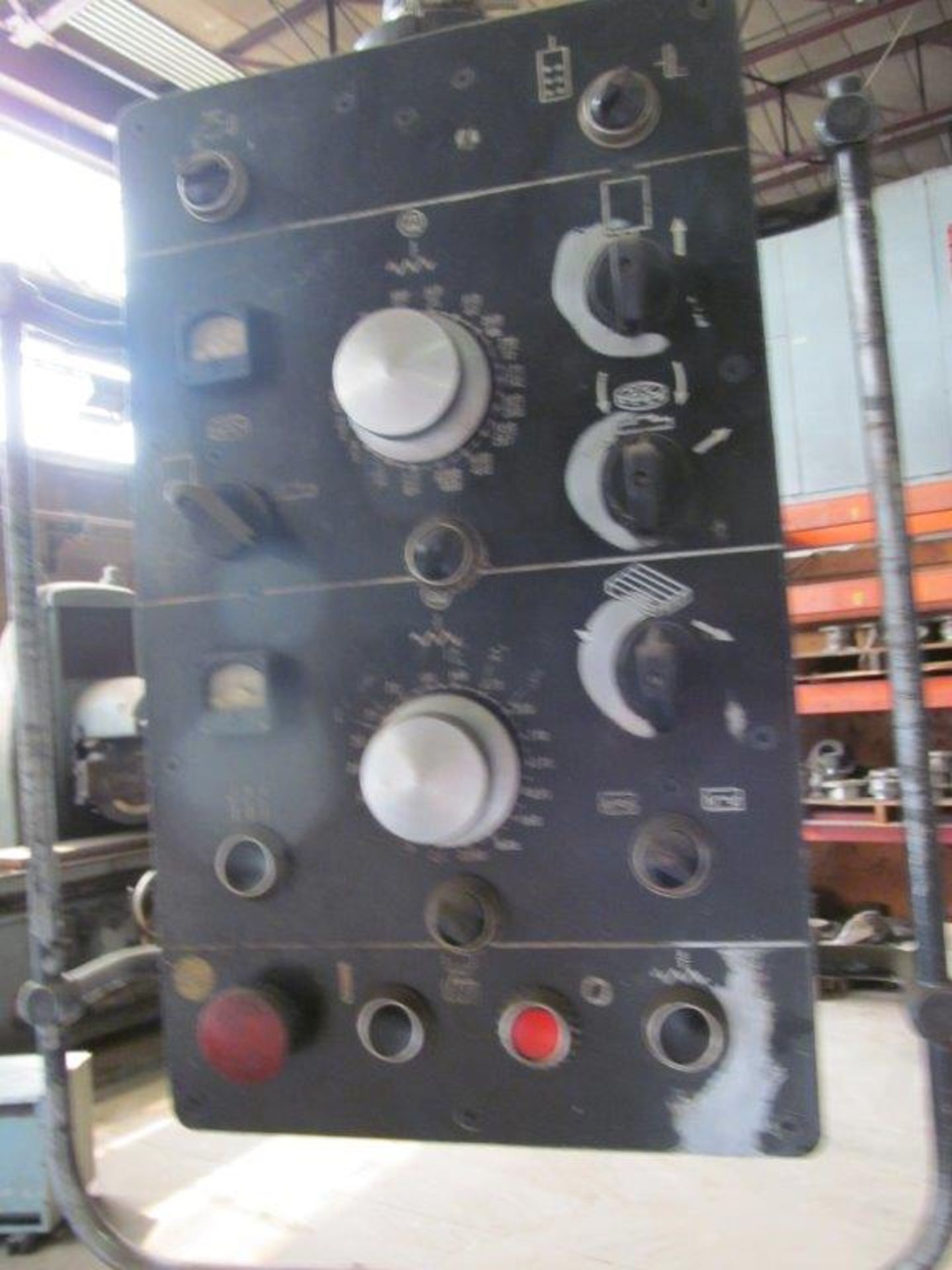 STANKO 6A59 VERTICAL MILL, 41’ X 98’’ T-SLOT TABLE, MAX 2200 RPM, POWER TRAVELS, SN 258 - Image 5 of 9