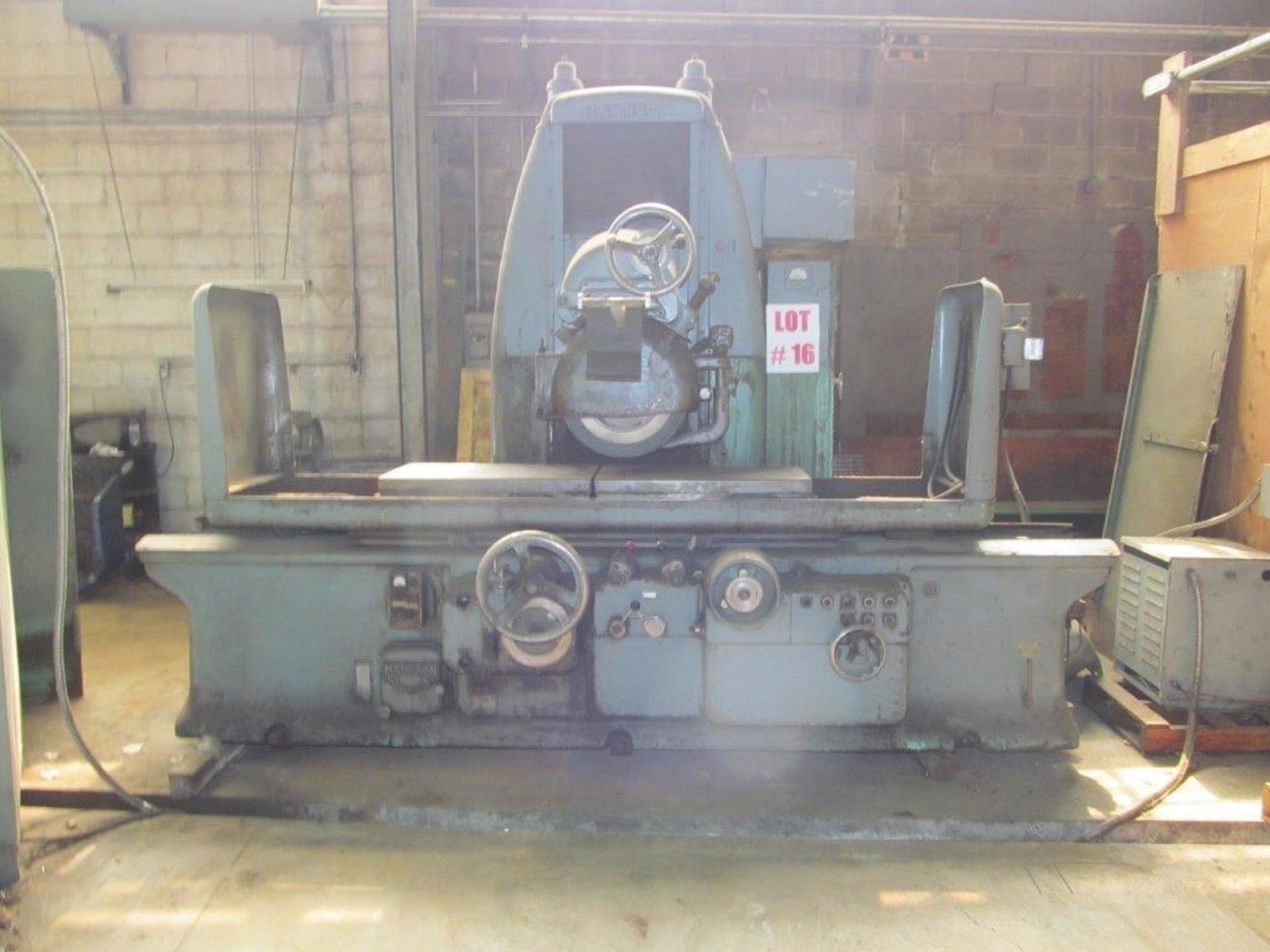 MATTISON 18’’ X 62’’ HYDRAULIC SURFACE GRINDER, (2) 18’ X 31’’ ELECTRO MAG CHUCKS, 20’’ GRINDING - Image 2 of 6