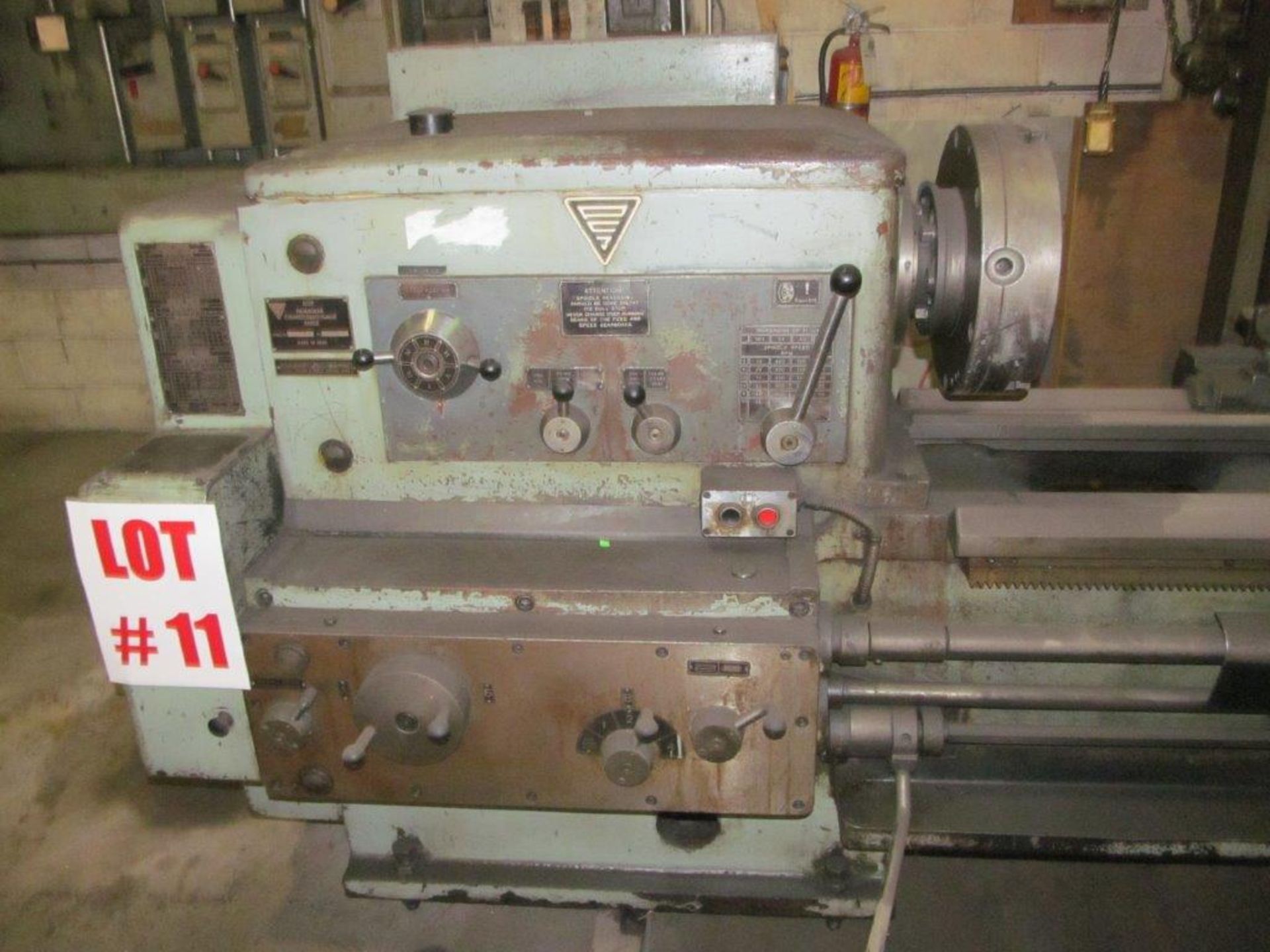 STANKO IM63 ENGINE LATHE, 27’’ SWING, 104’’ CENTERS, 3’’ SPINDLE BORE, 1250 RPM - Image 3 of 4