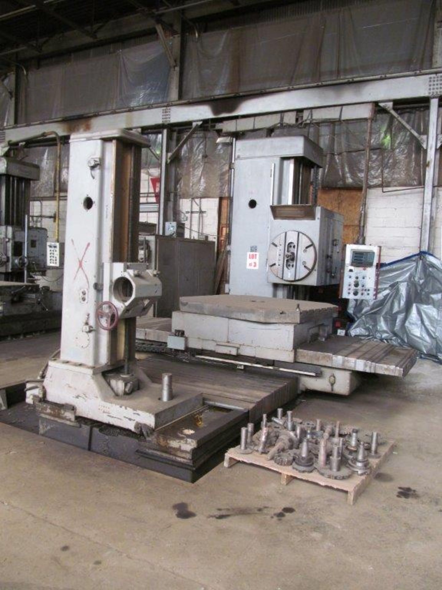 STANKO 5’’ HORIZONTAL BORING MILL, MODEL ZH636701, TRAVELS: X-63’’, Y-55’’, Z-55’’,