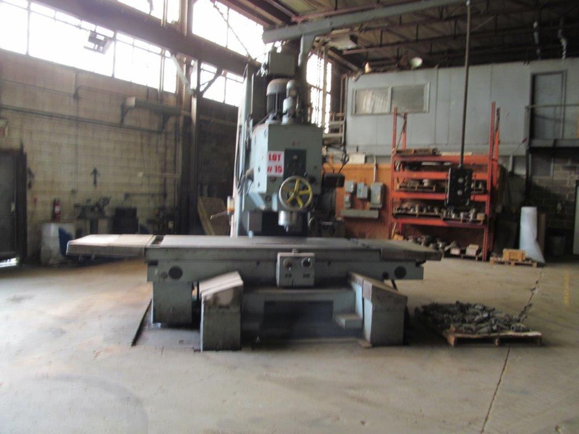 STANKO 6A59 VERTICAL MILL, 41’ X 98’’ T-SLOT TABLE, MAX 2200 RPM, POWER TRAVELS, SN 258 - Image 2 of 9