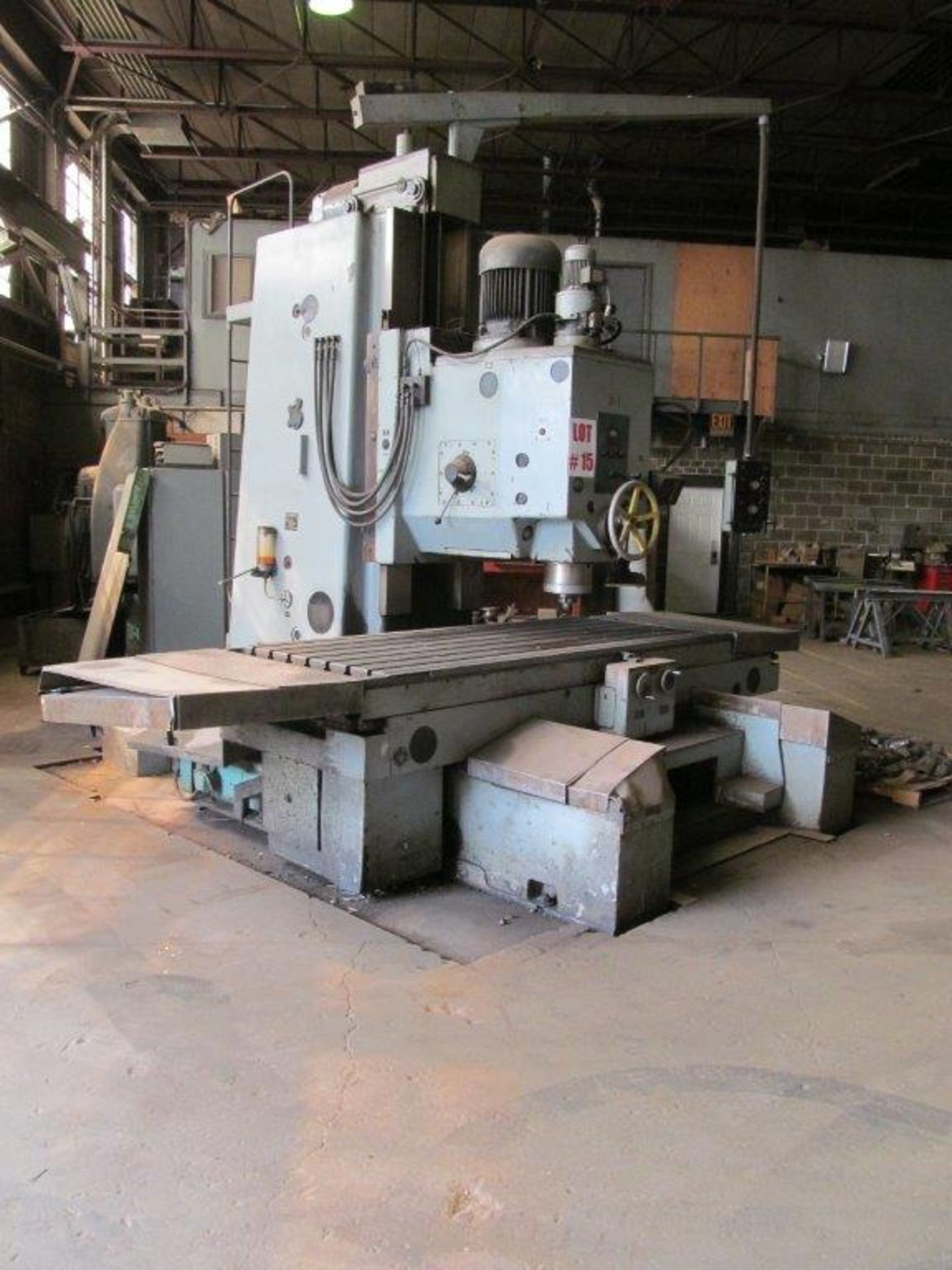 STANKO 6A59 VERTICAL MILL, 41’ X 98’’ T-SLOT TABLE, MAX 2200 RPM, POWER TRAVELS, SN 258