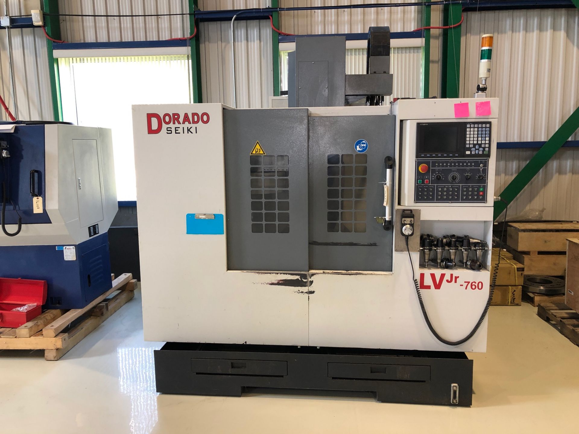 DORADO SEIKI VMC, MODEL LVJR-760, S/N VO-706, 4TH AXIS - Image 11 of 11