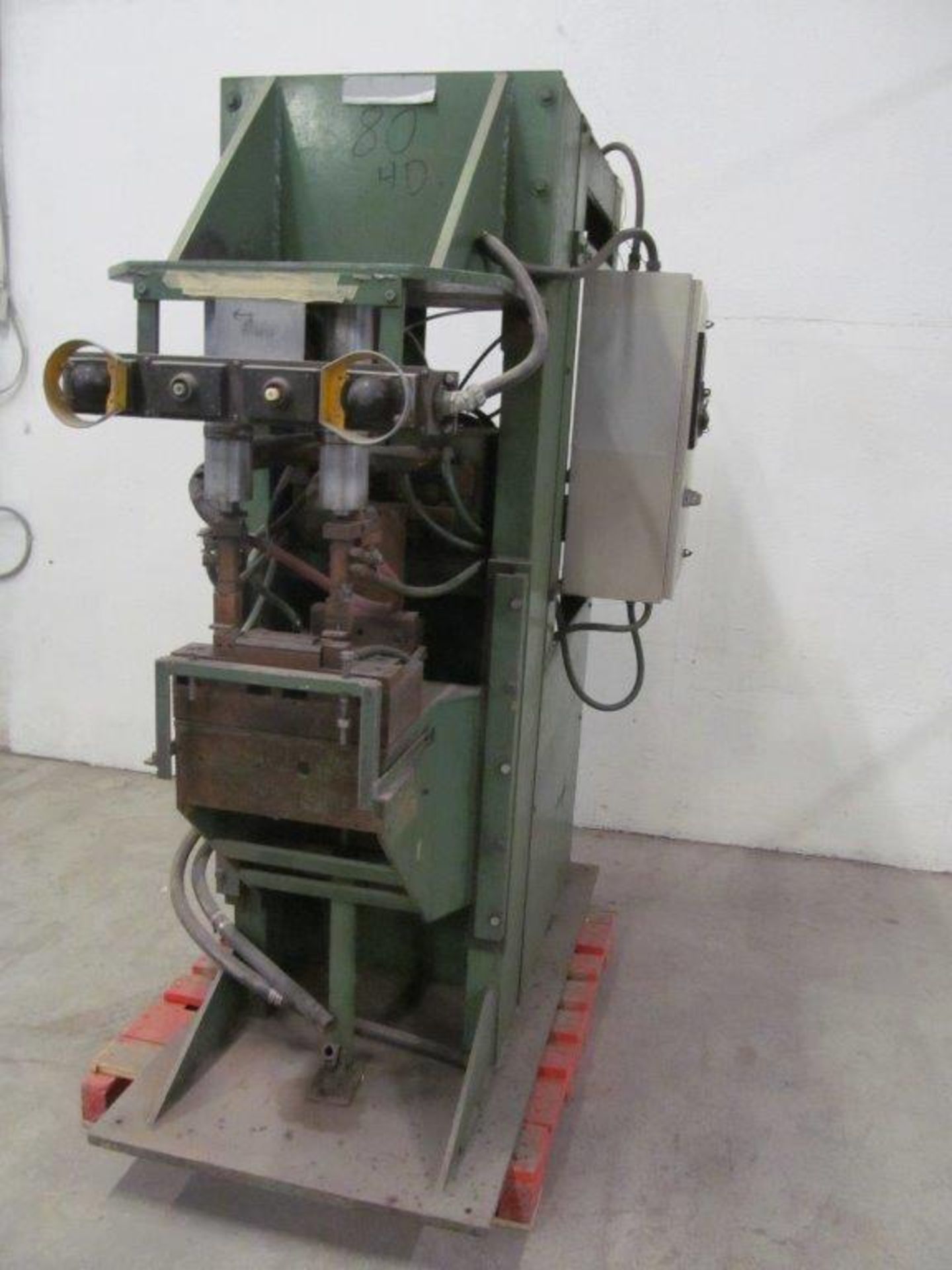 MAWER (CANADA) DUAL HEAD SPOT WELDER 2 X 120 KVA C/W CONTROLS ELECTRICS: 575V/3PH/60C - Image 3 of 6