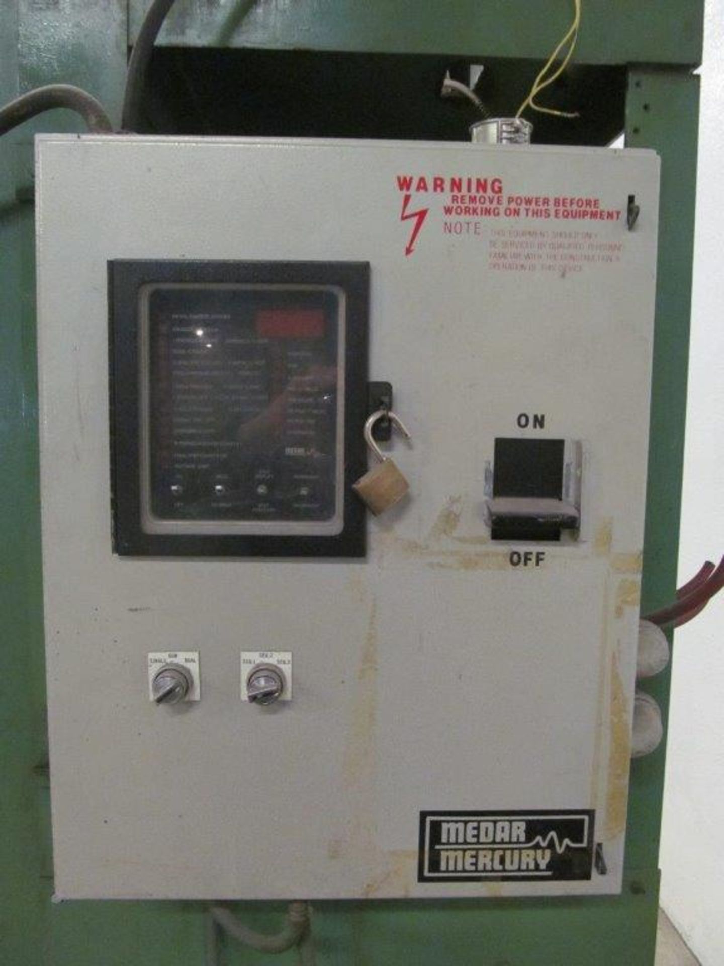 MAWER (CANADA) DUAL HEAD SPOT WELDER 2 X 120 KVA C/W CONTROLS ELECTRICS: 575V/3PH/60C - Image 5 of 6