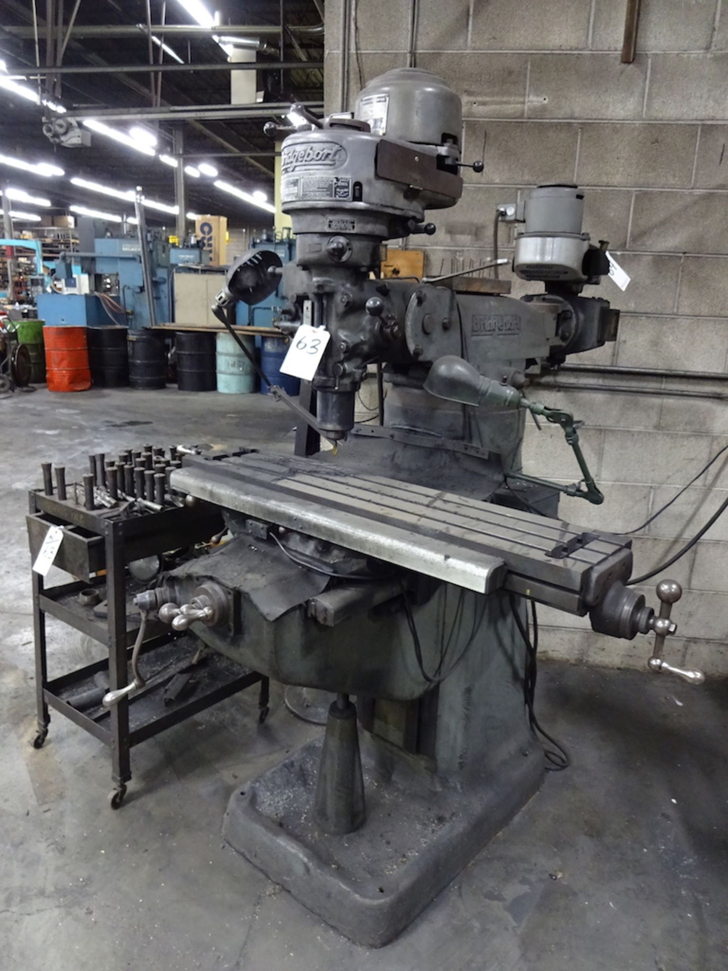 Bridgeport 1 HP Vertical Milling Machine, S/N 12/BR67934, 9 in. x 42 in. T-Slot Table, Anilam 2-Axis