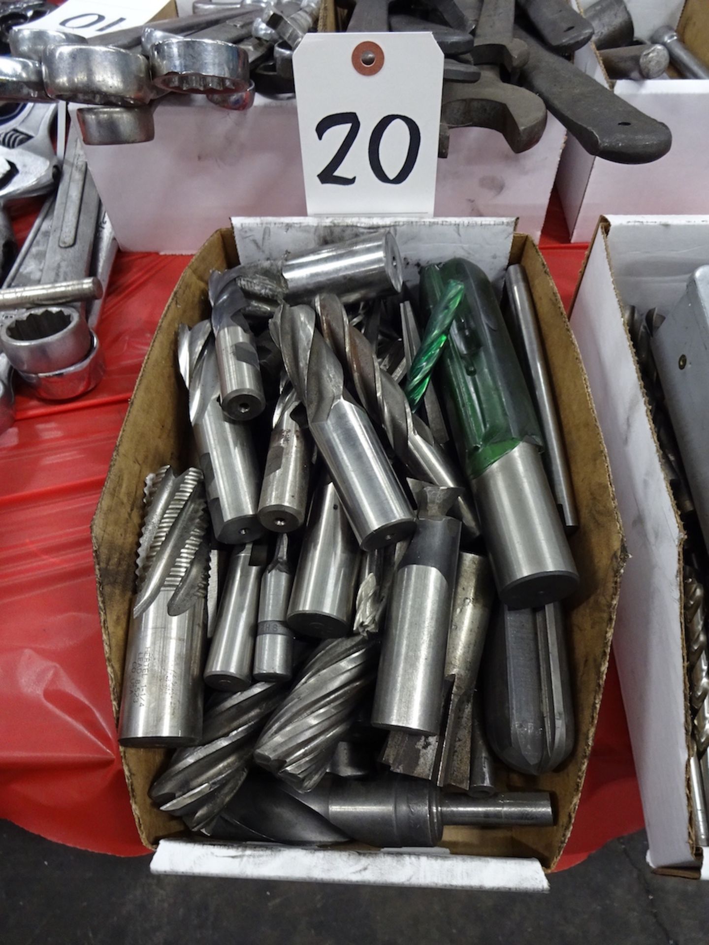 LOT: Assorted Milling Cutters