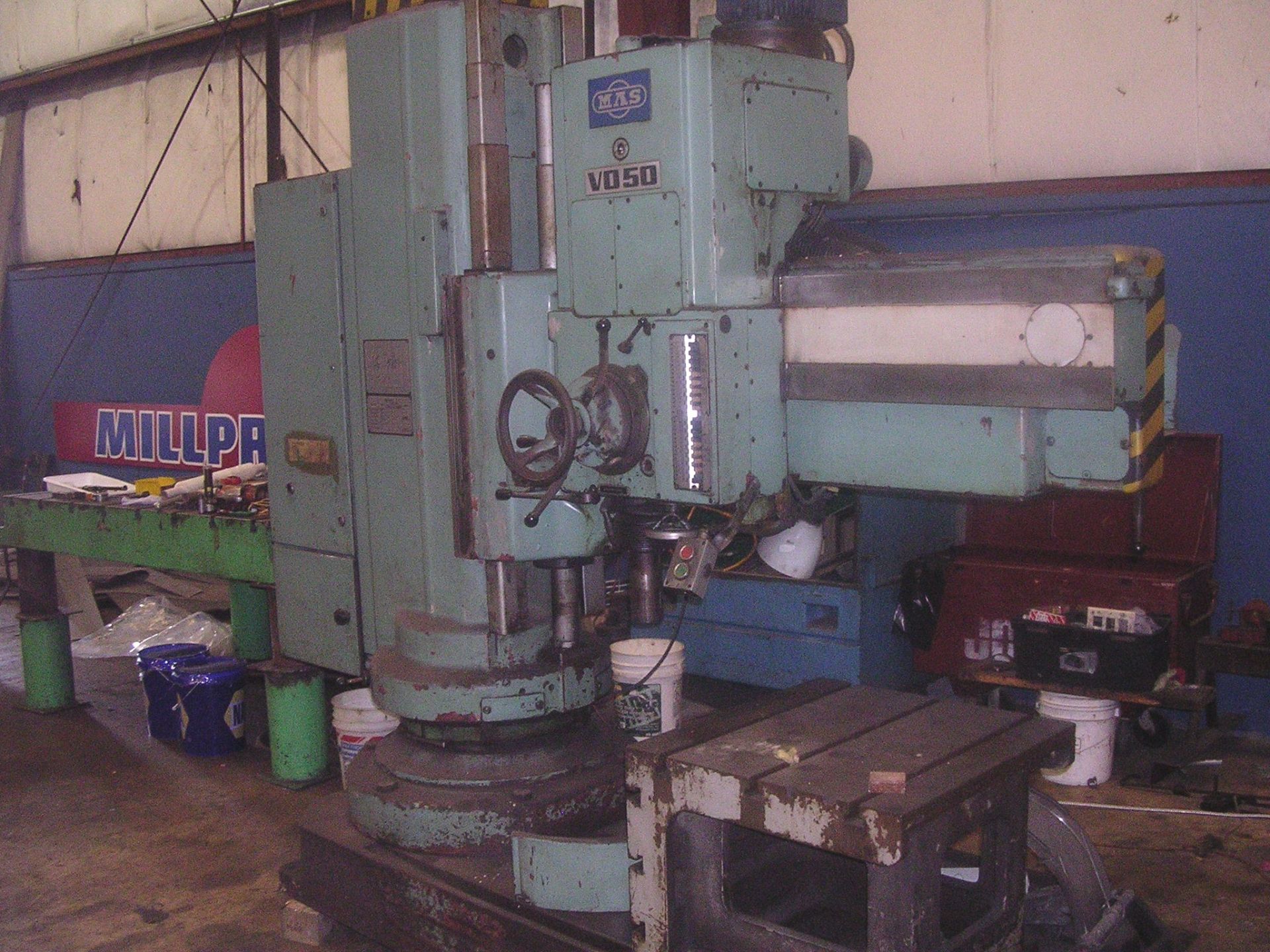 MAS MODEL V050 4FT. RADIAL DRILL: S/N 356 (NEW 1981); - Image 2 of 6