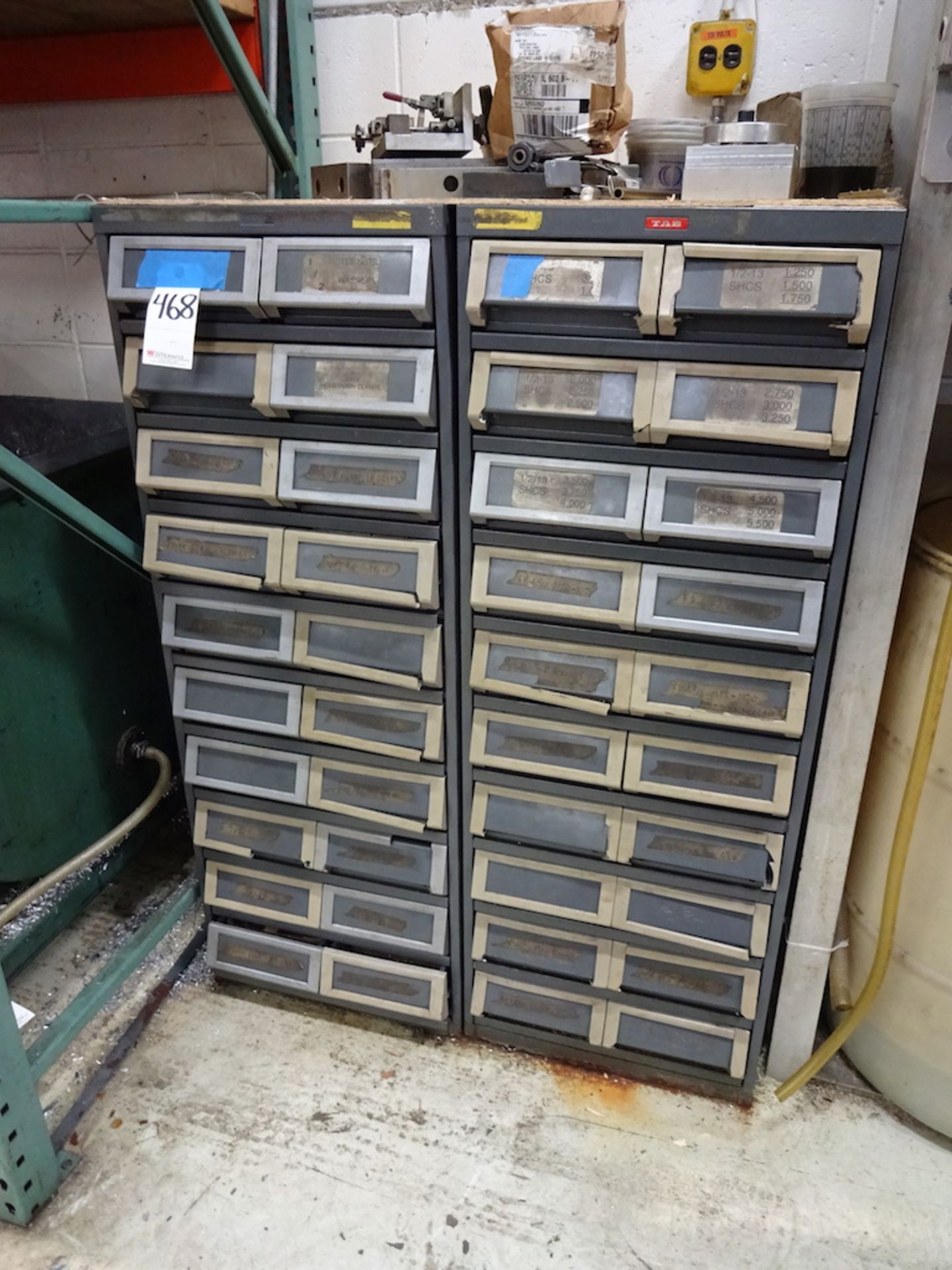 LOT: (2) 10-Drawer Storage Cabinets