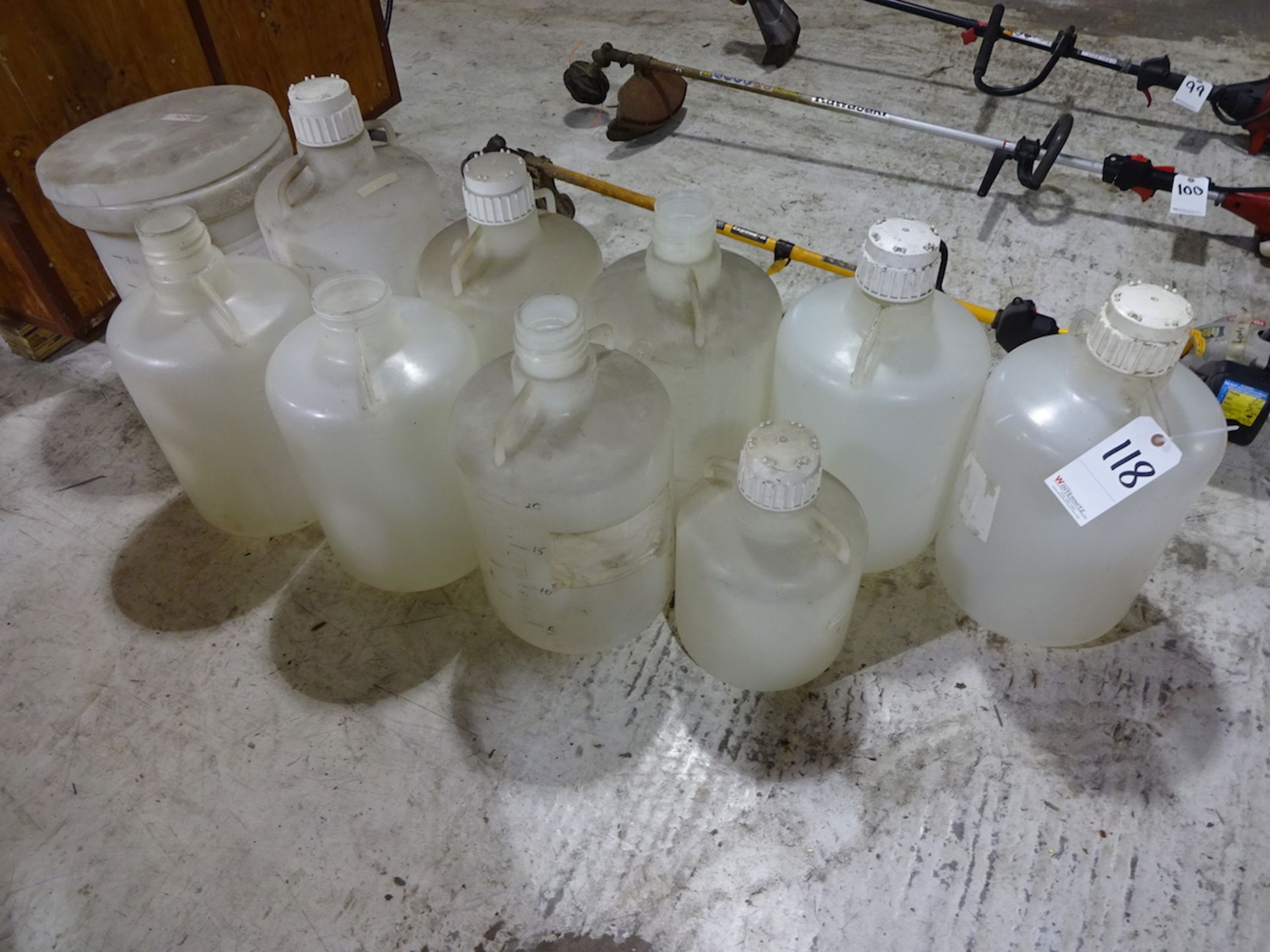 LOT: (10) Assorted Plastic Bottles