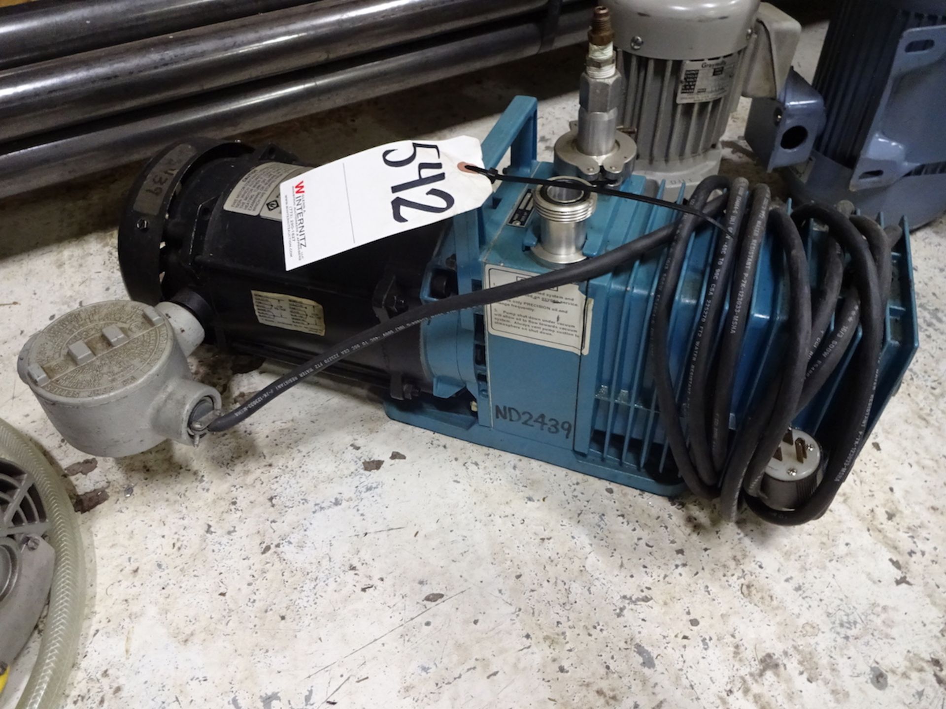 Precision Scientific Cat. #10953 1/2 HP Vacuum Pump