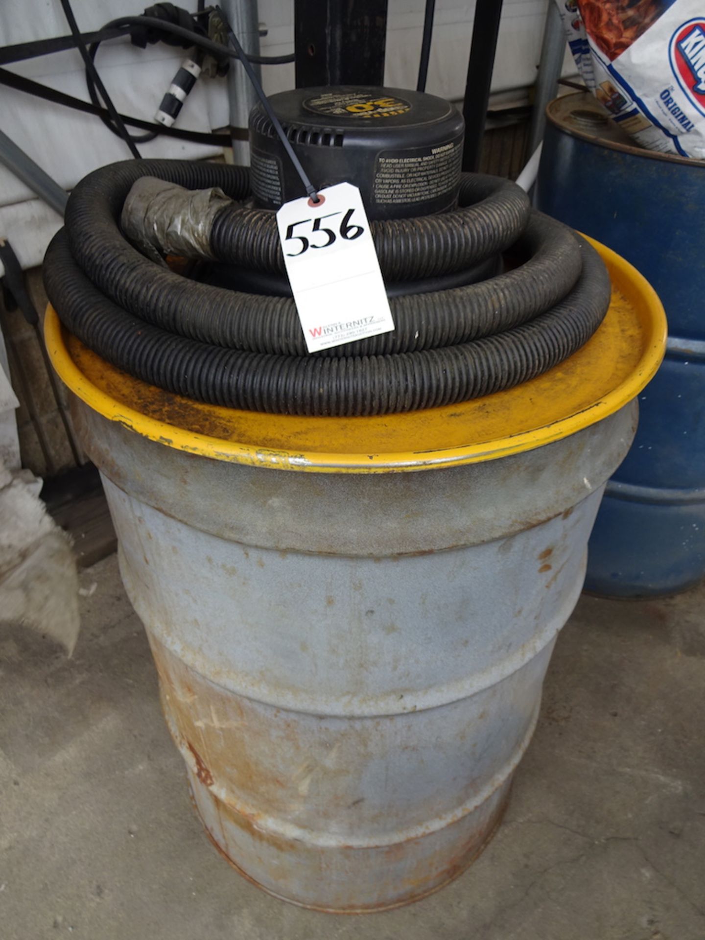 Shop Vac 3 HP Industrial Duty Wet/Dry Drum Top Vacuum