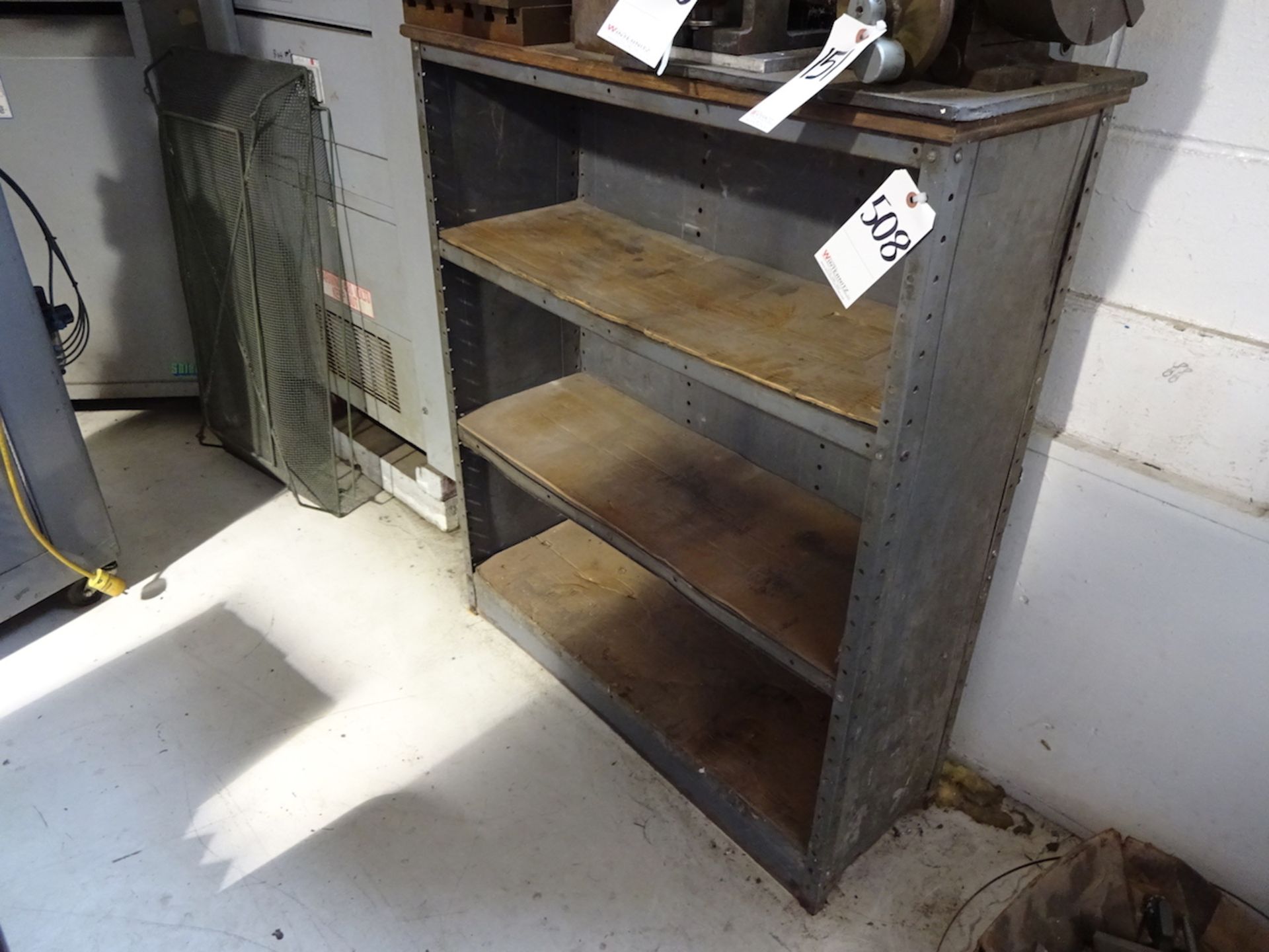 LOT: (2) Steel Shelf Units