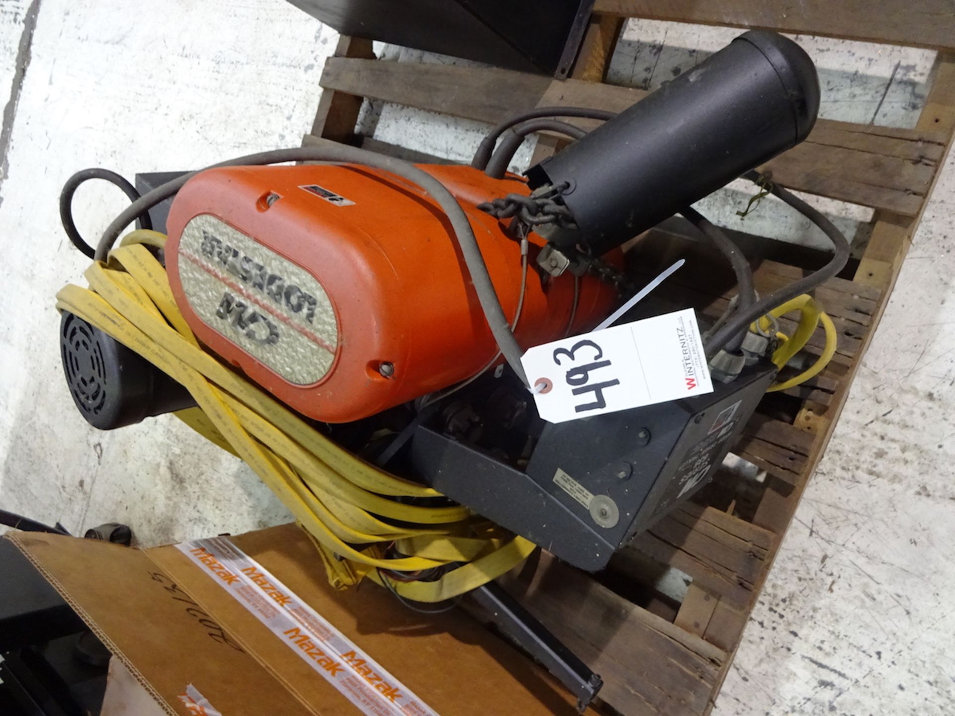 CM Lodestar Model L 1 Ton Electric Hoist