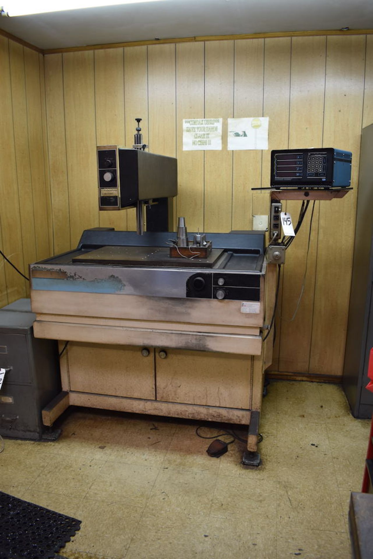 Cordax Model 1000 Coordinate Measuring Machine, S/N 2-0528-0671, with Bendix 4-Axis Measurement