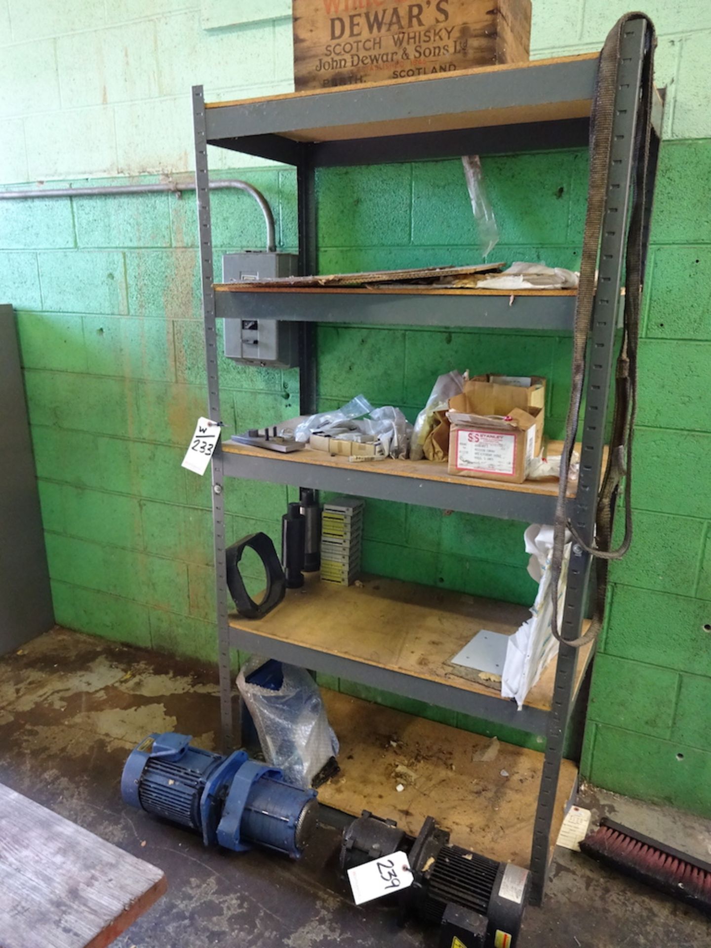 LOT: (2) Sections Steel Shelving - Image 2 of 2