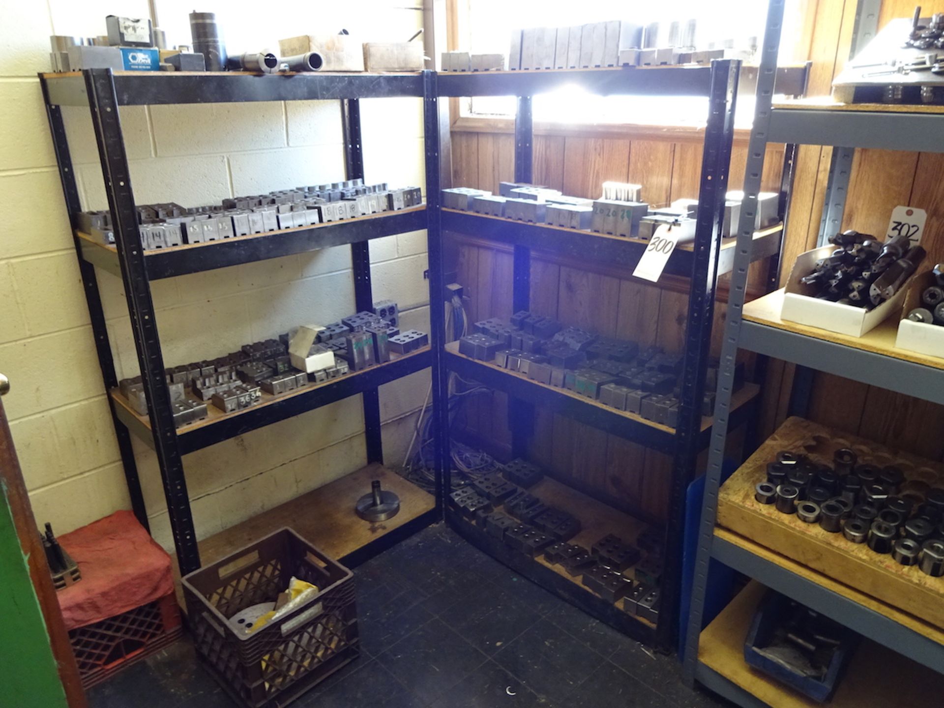 LOT: (3) Assorted Sections Steel Shelving - Image 2 of 2