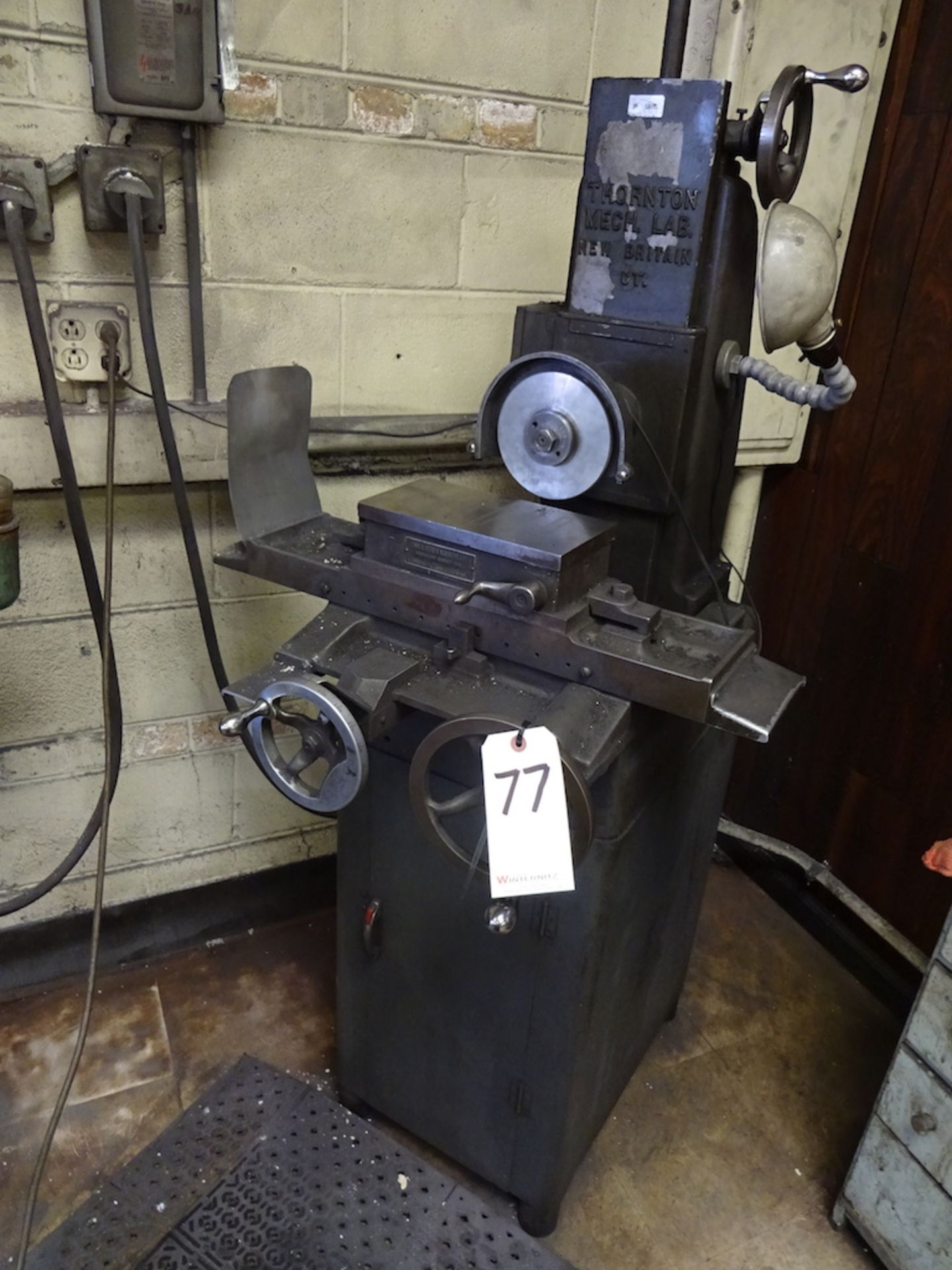 Thornton 10-3/8 in. x 5-5/8 in. (approx.) Hand Feed Surface Grinder