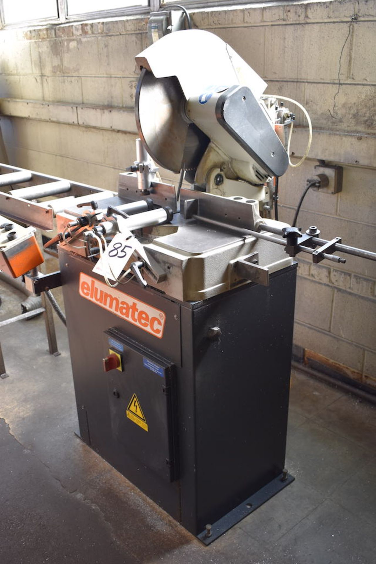 2010 Elumatec Type MGS73/33 Cold Saw, S/N 0733337111, Pneumatic Clamping, 10 ft. x 9-1/2 in. - Image 2 of 11