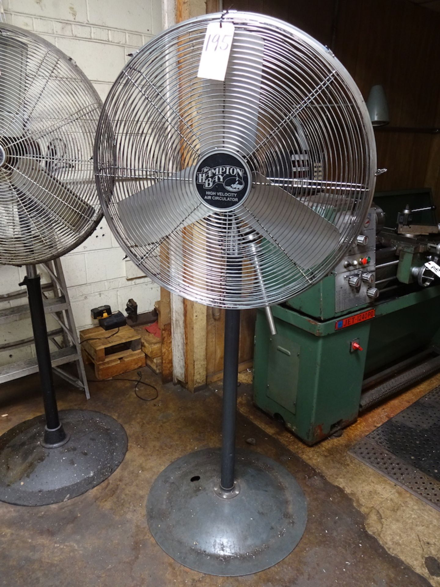 Hampton Bay High Velocity Air Circulator Pedestal Fan