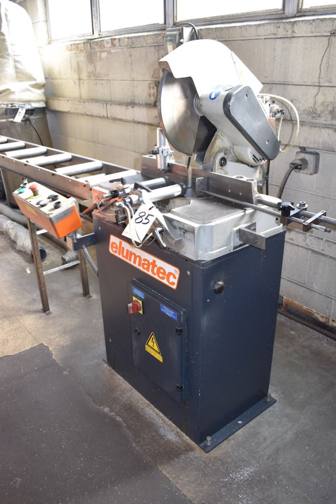 2010 Elumatec Type MGS73/33 Cold Saw, S/N 0733337111, Pneumatic Clamping, 10 ft. x 9-1/2 in. - Image 5 of 11