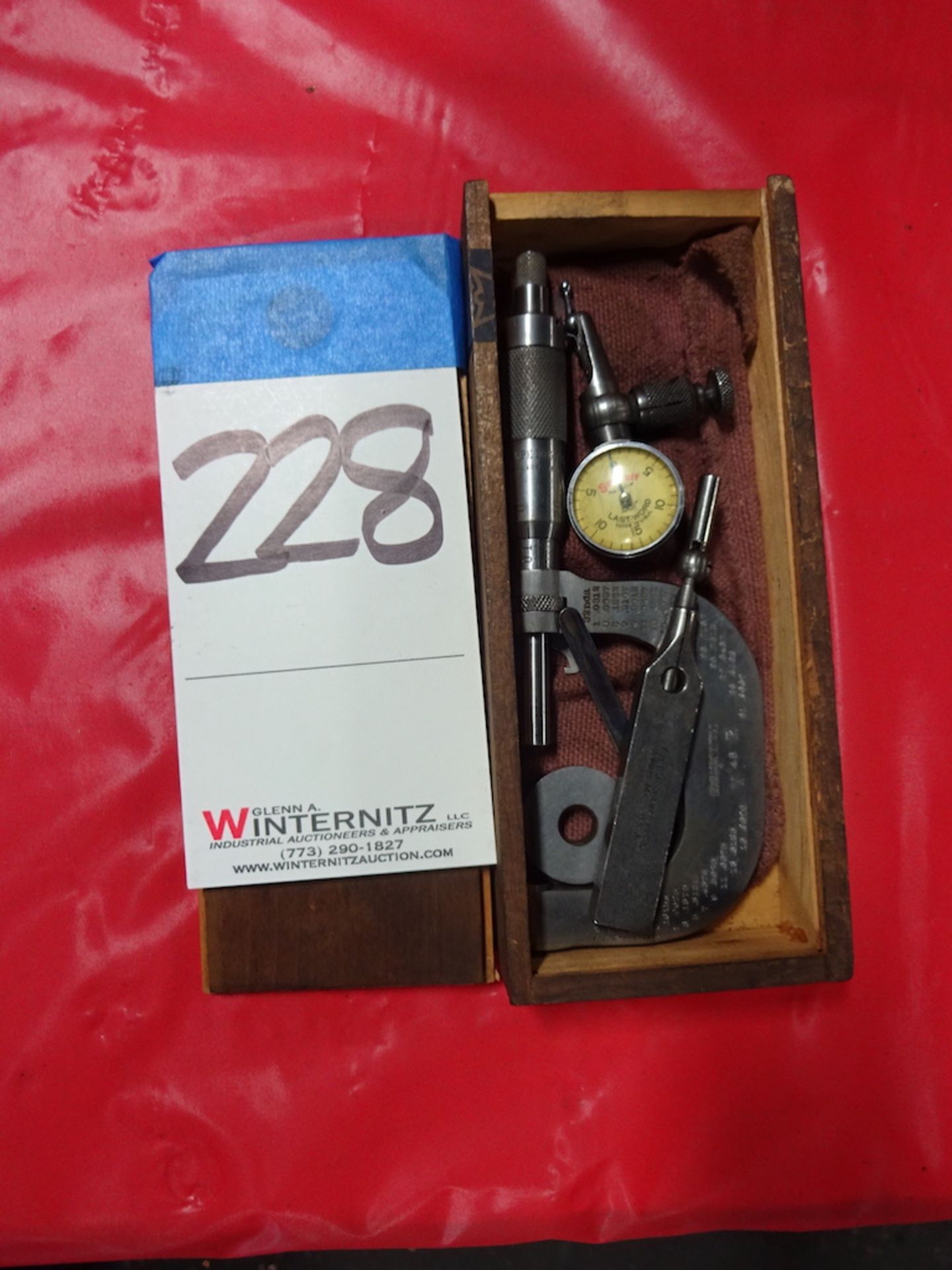 LOT: Micrometer & Indicator Dial