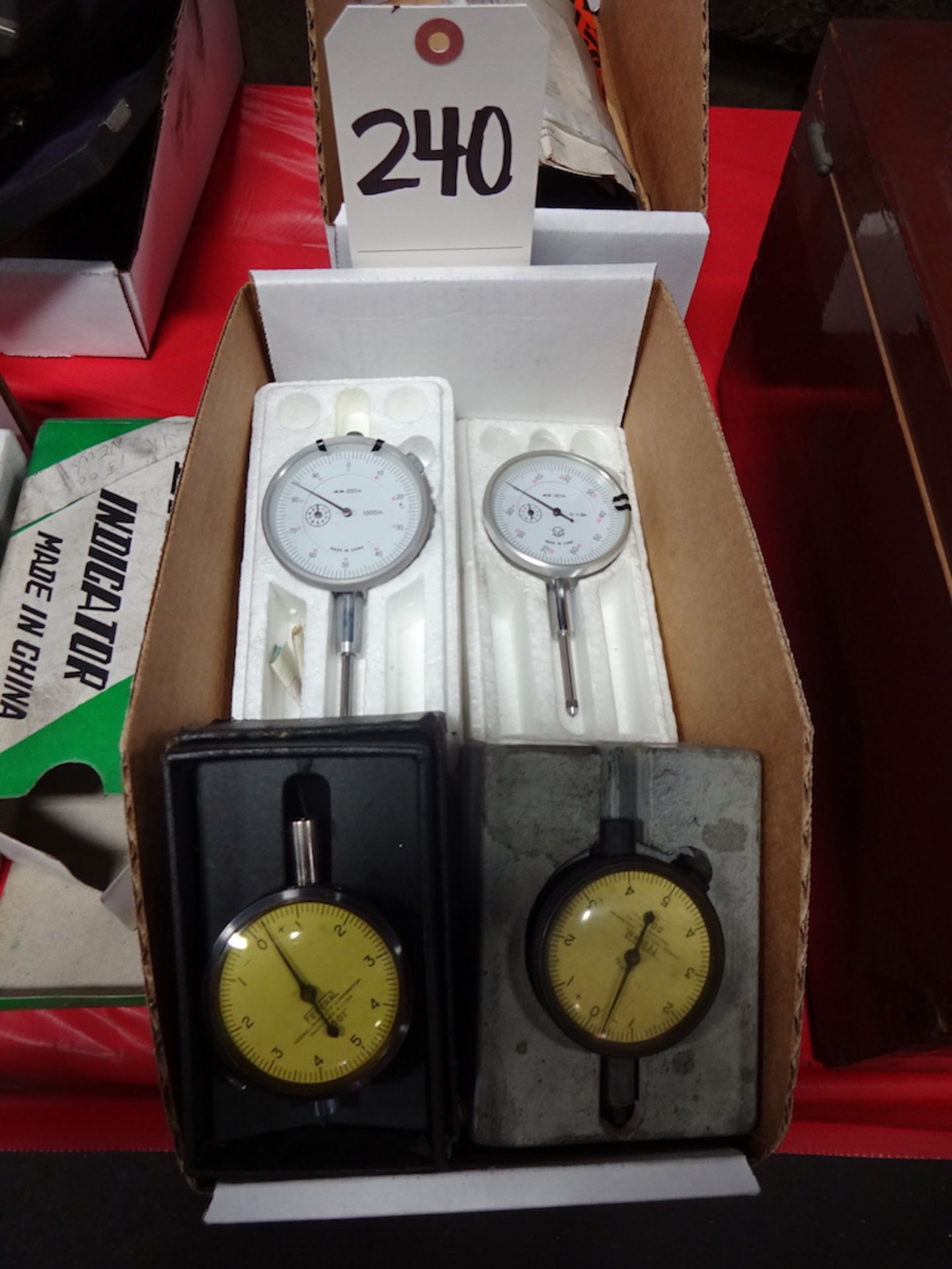 LOT: (4) Dial Indicators