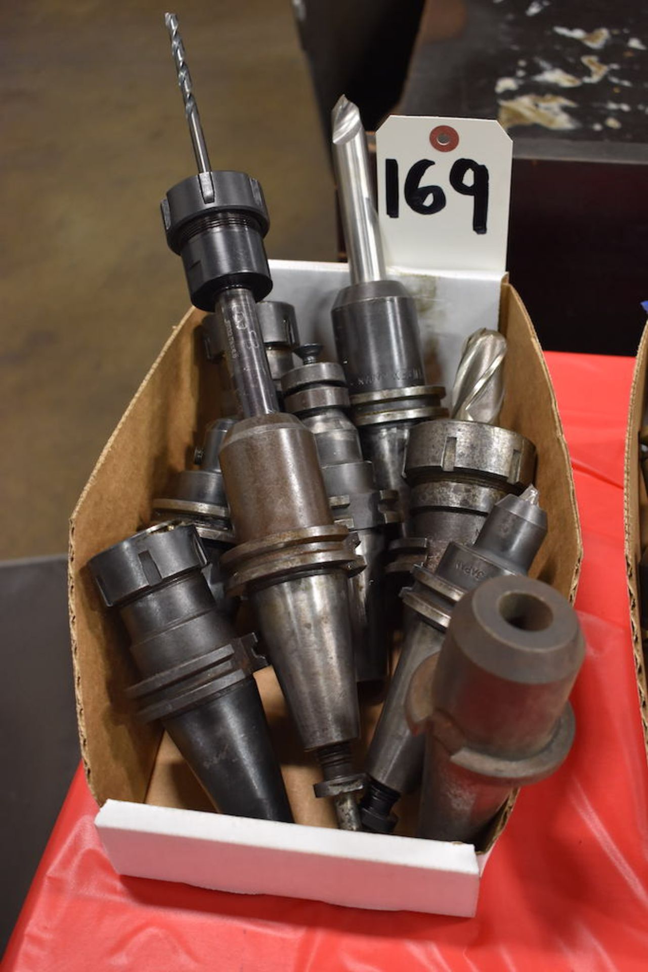 Lot: (9) Assorted Lyndex CNC Tool Holders