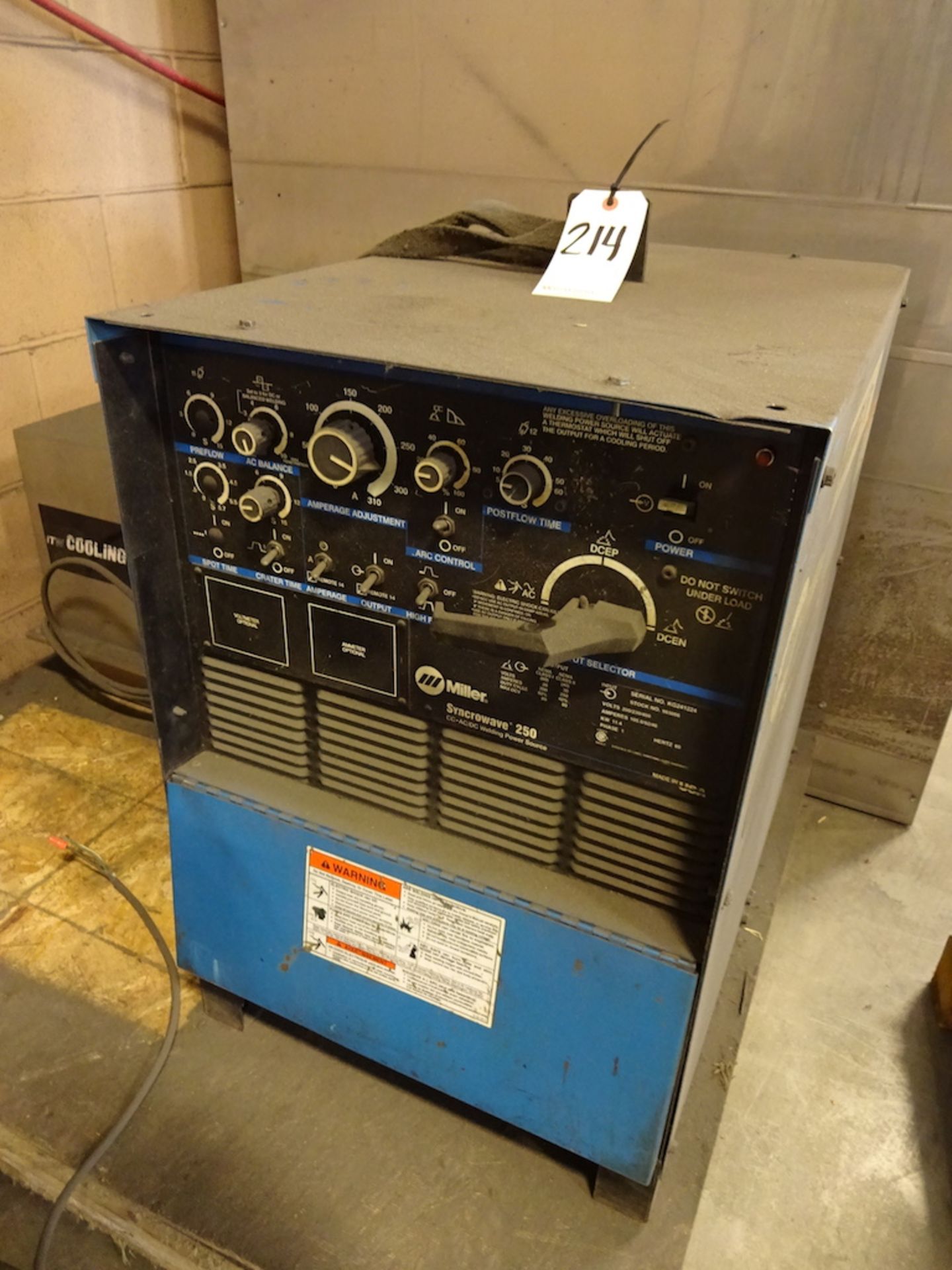 Miller Syncrowave 250 Welder