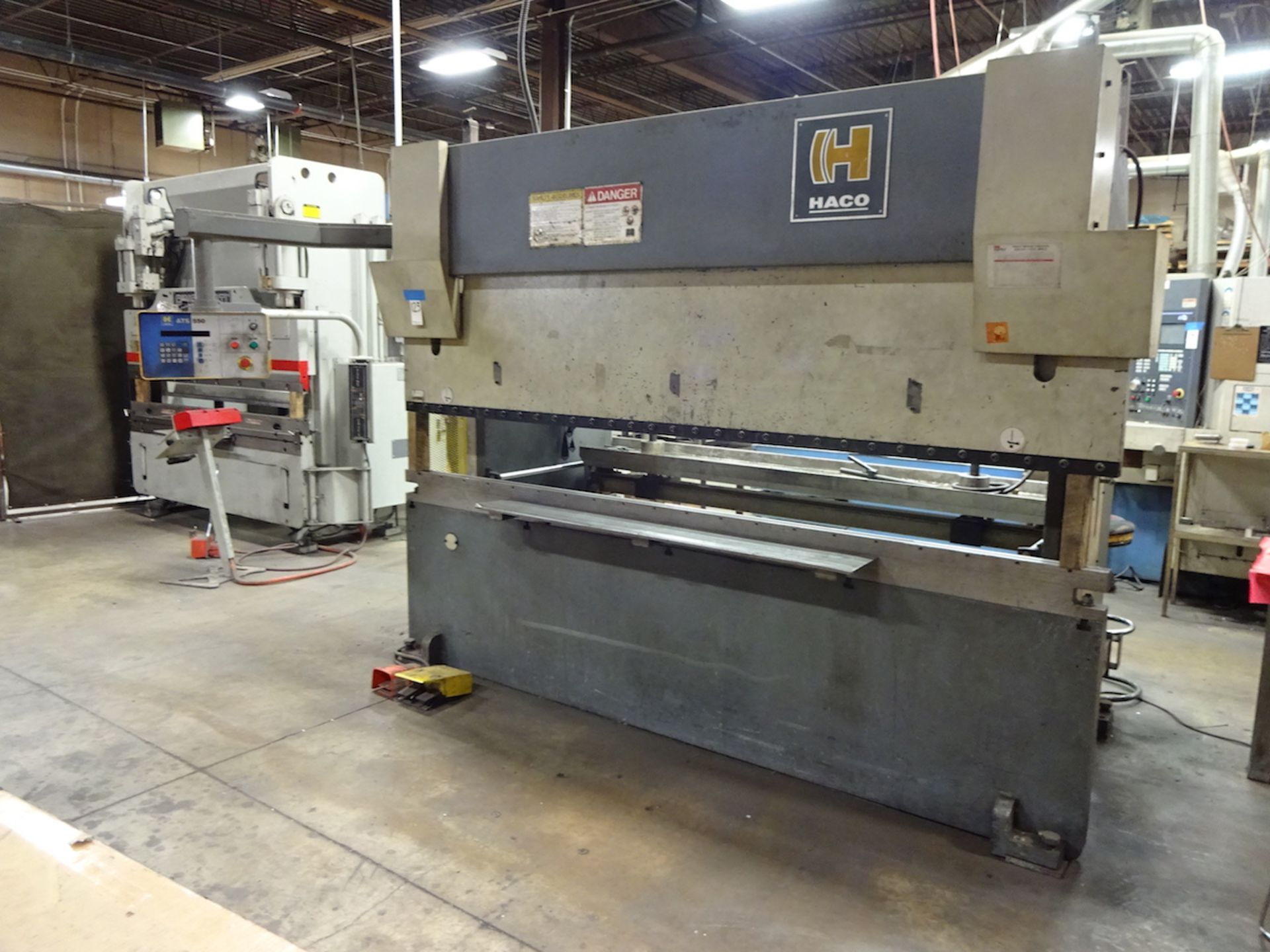 2000 Haco/Atlantic 120 Ton x 10 ft. (approx.) Model SRM-120-10 Hydraulic Press Brake, S/N 81117, 8