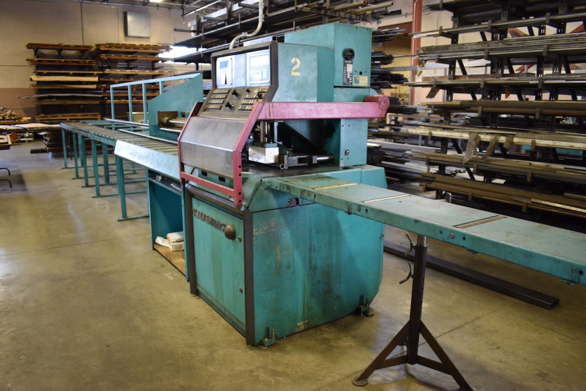 Kaltenbach Model KKS 401 Programmable Cold Saw, S/N 117245 (1994), 12 in. Wide x 26 ft. Long - Image 4 of 7