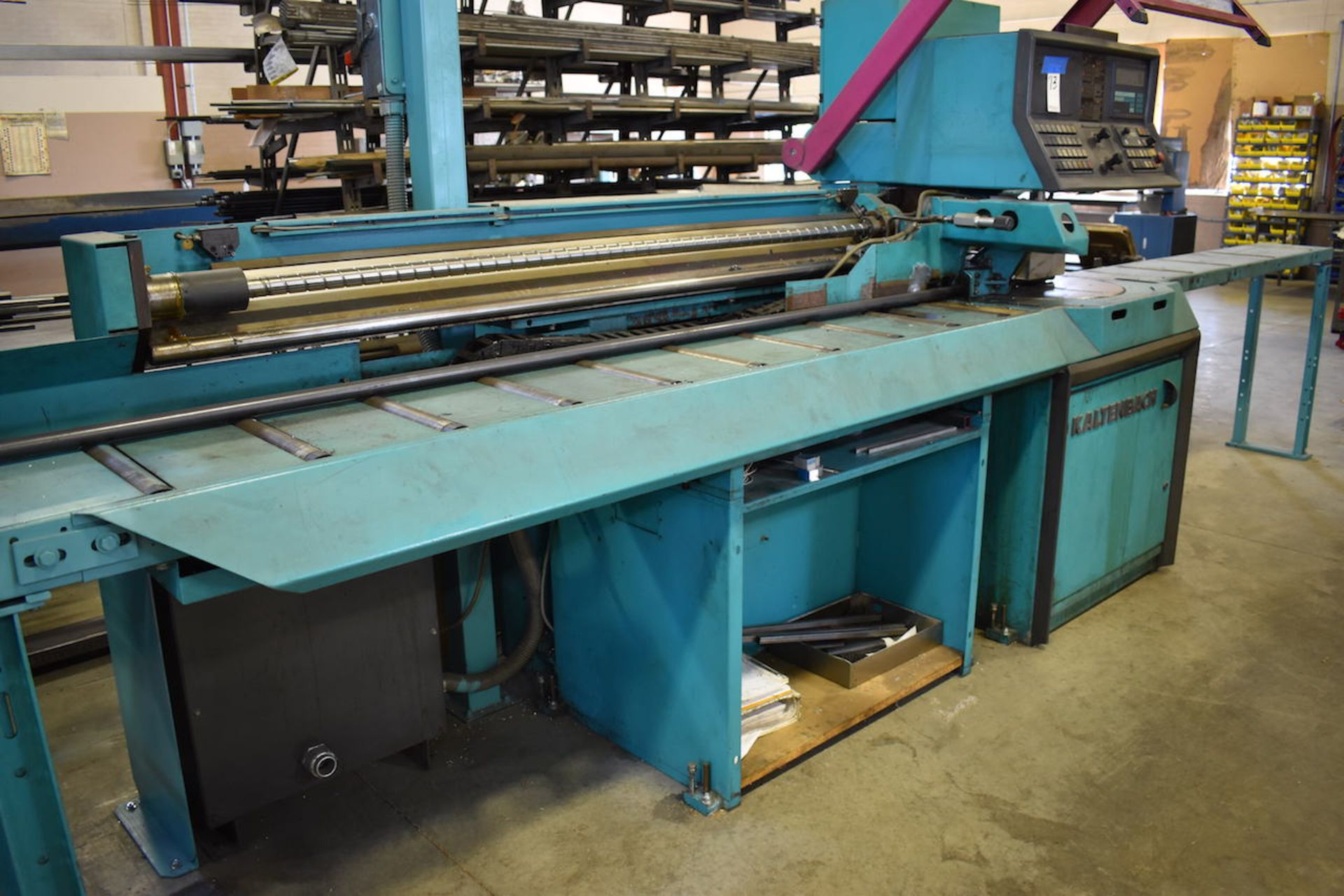 Kaltenbach Model KKS 401 Programmable Cold Saw, S/N 117245 (1994), 12 in. Wide x 26 ft. Long - Image 7 of 7